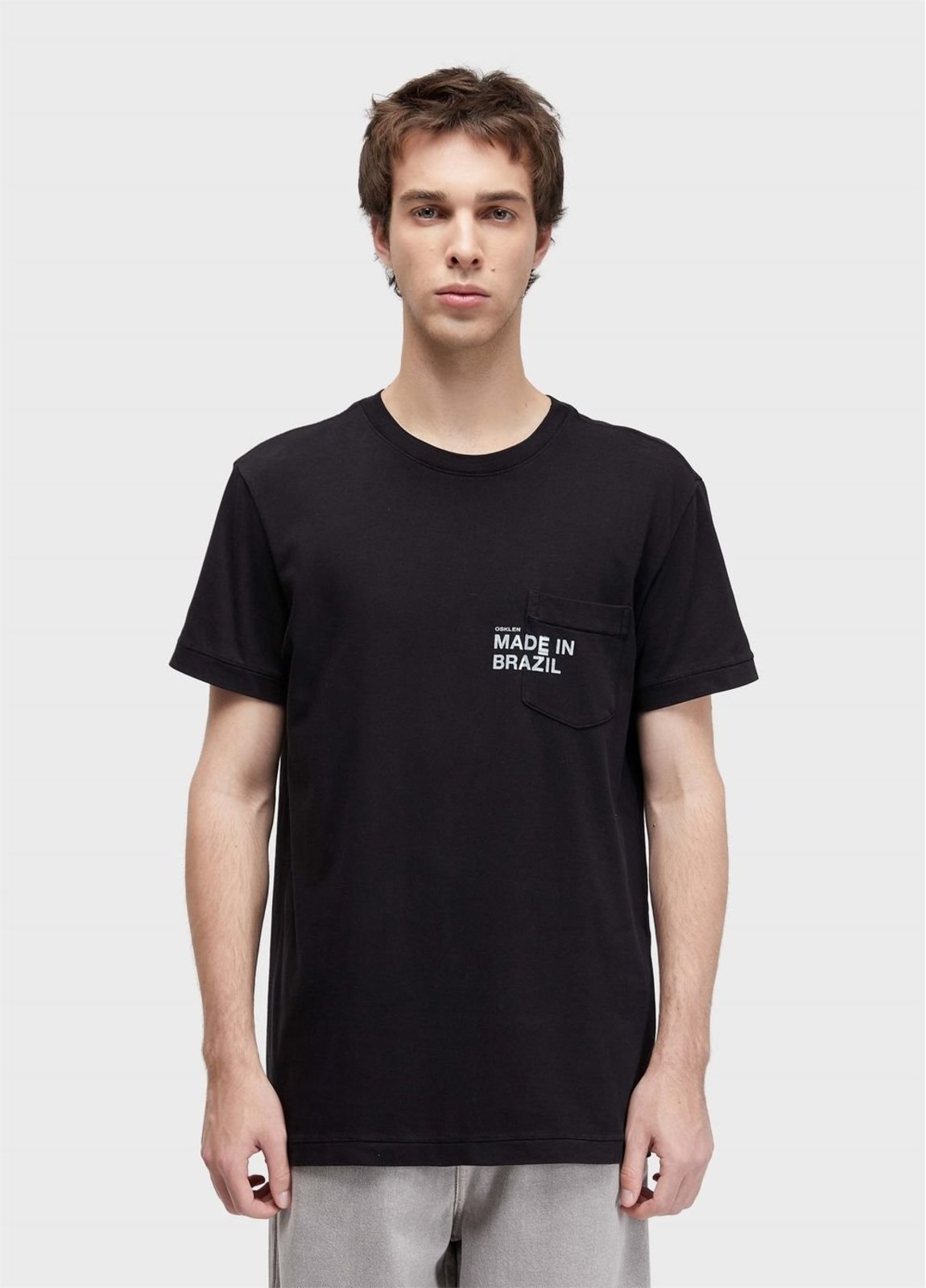 T-shirt pocket made in brazil OSKLEN