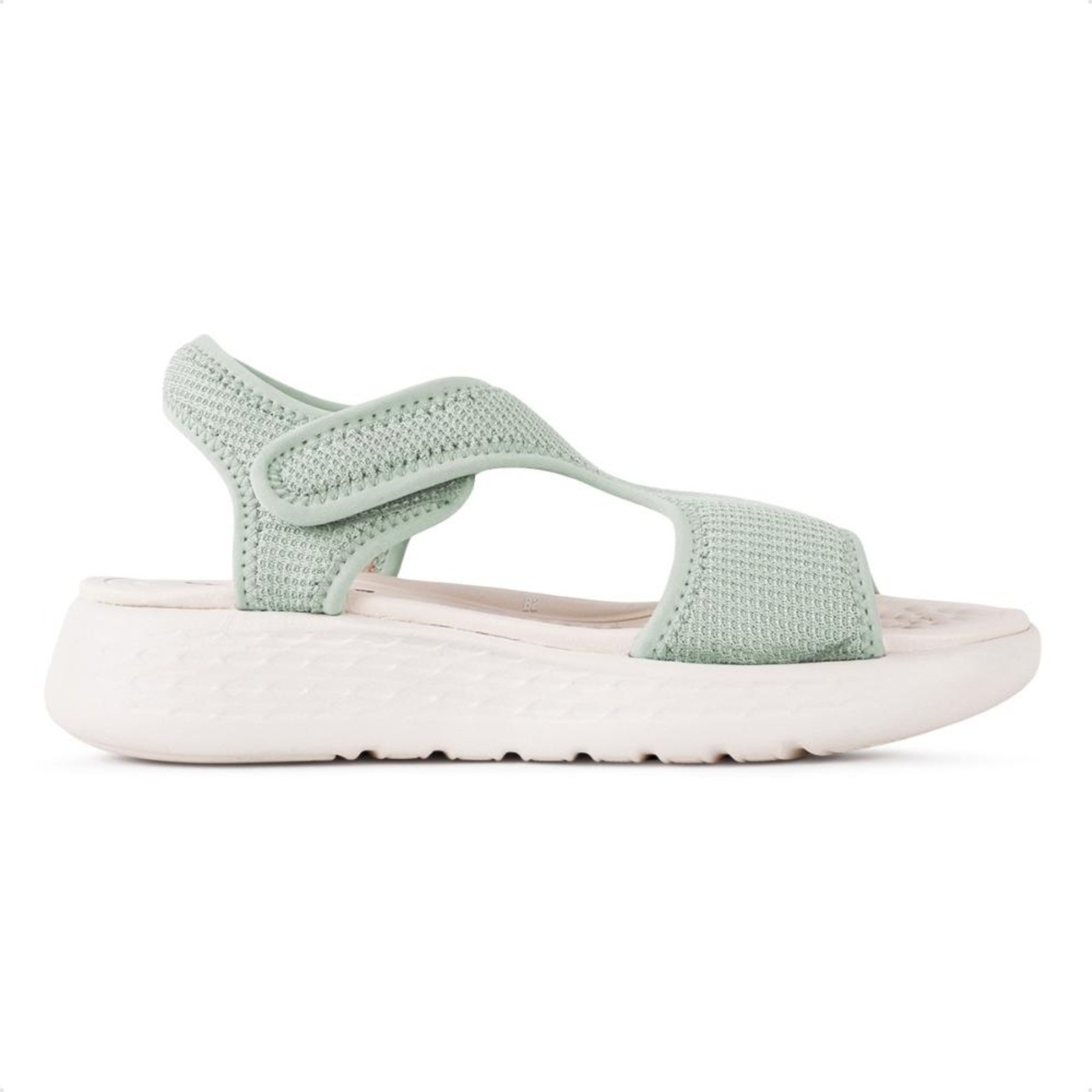 Sandália Comfortflex Tiras Plataforma Feminina Verde