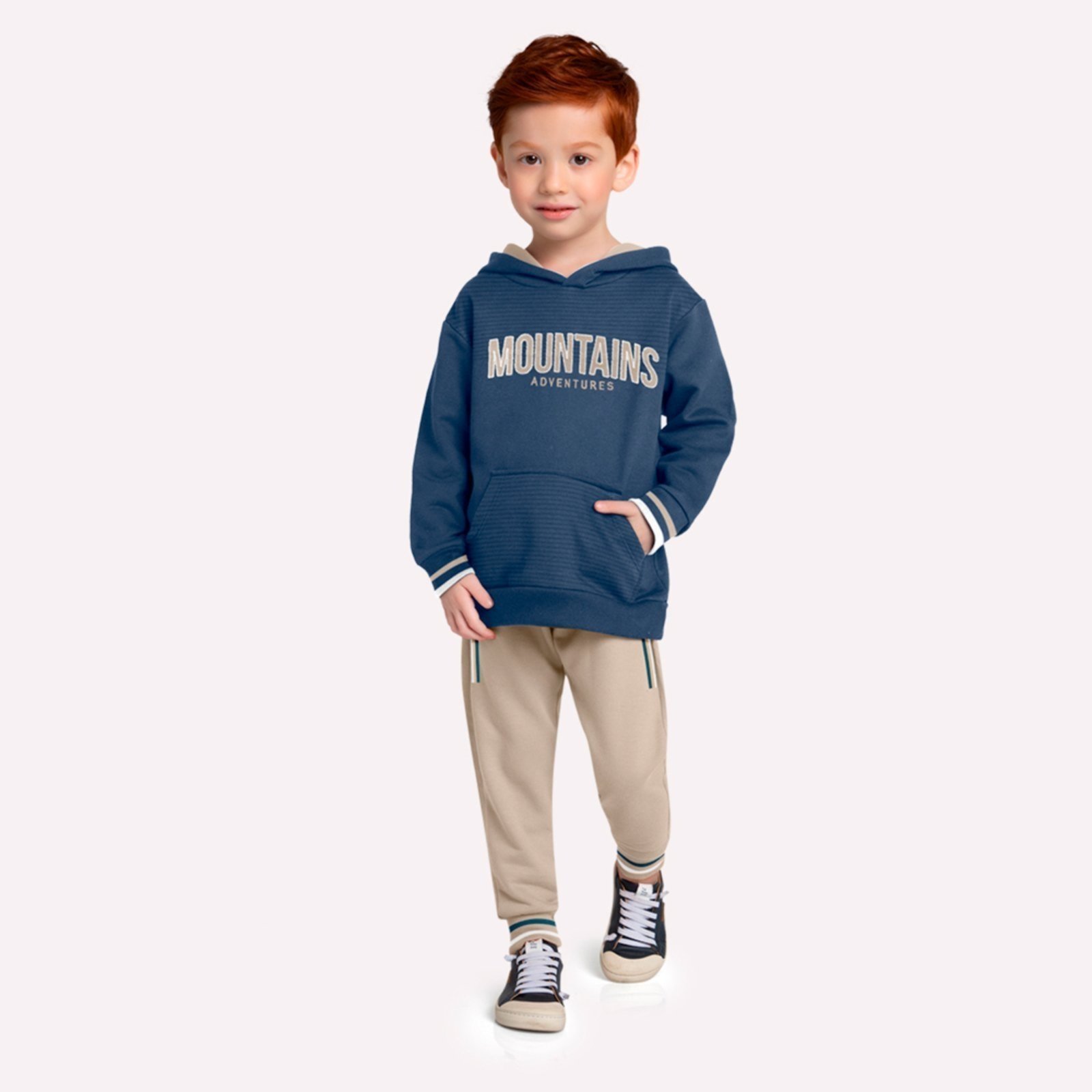 Infantil - Conjunto Menino Bordado Milon