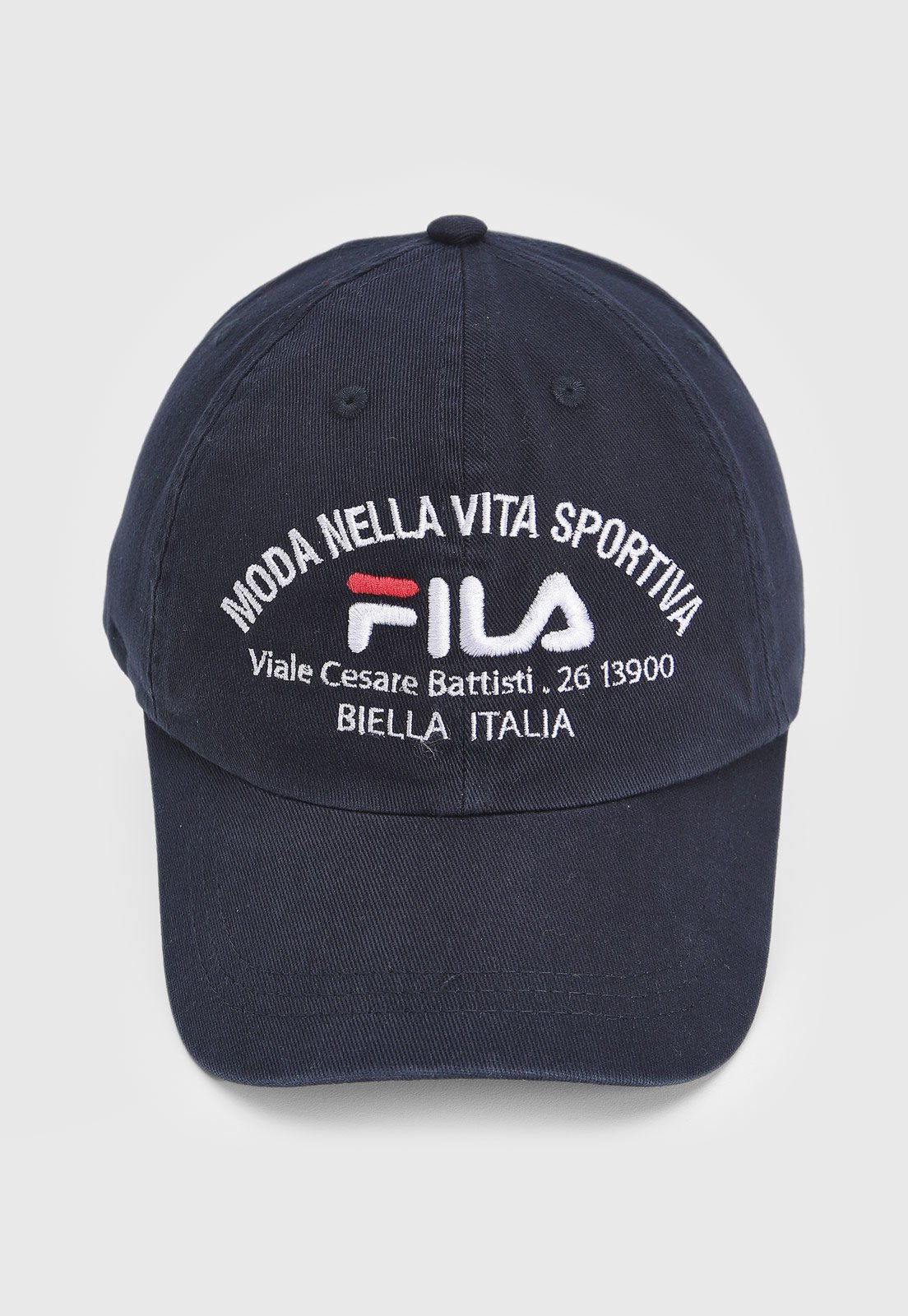 Boné Masculino Fila Biella Italia Azul-Marinho