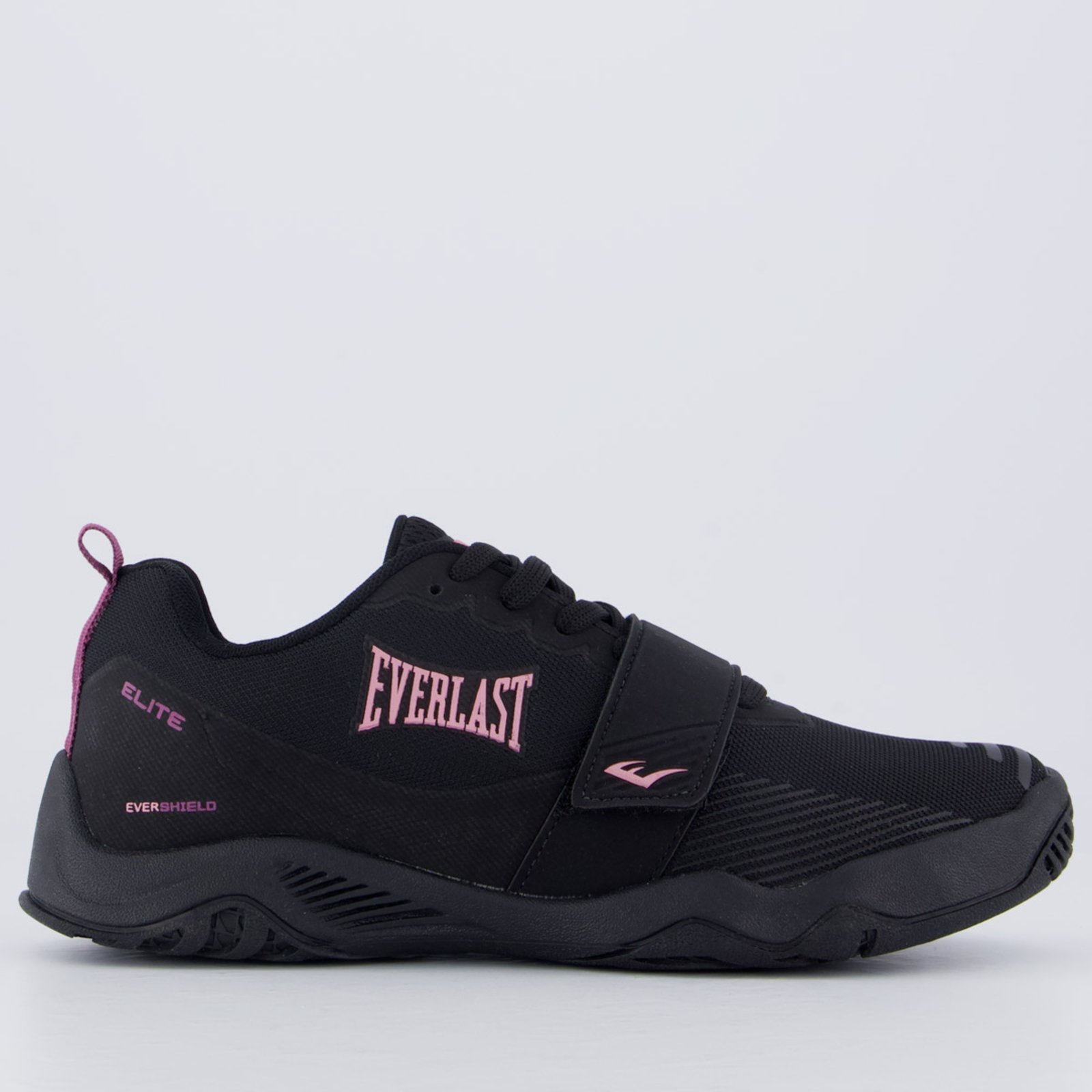 Tênis Everlast Elite Feminino Preto e Rosa