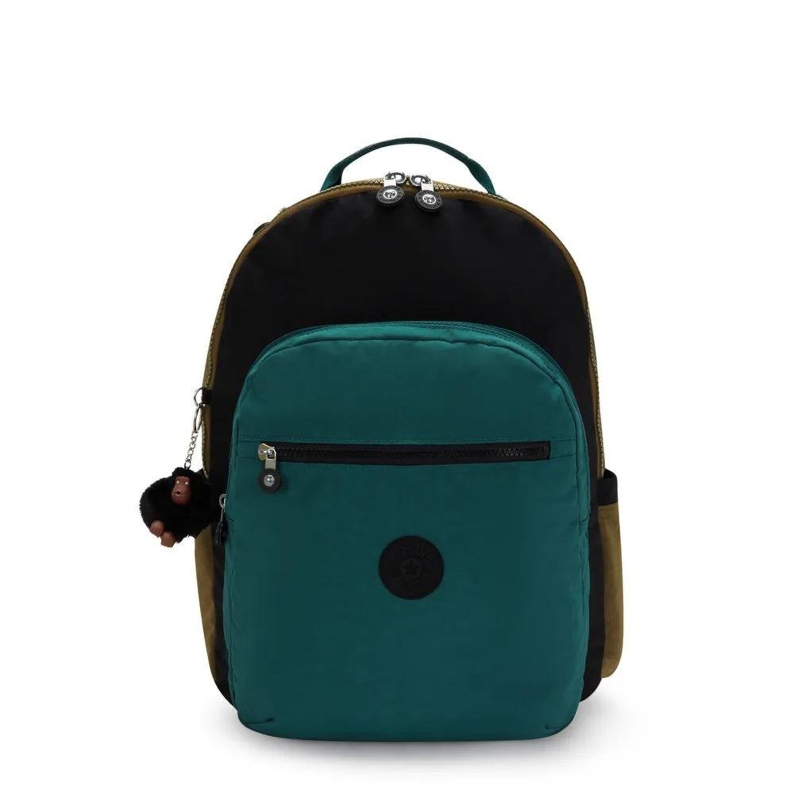 Mochila Kipling Seoul Xl Black Khaki BL