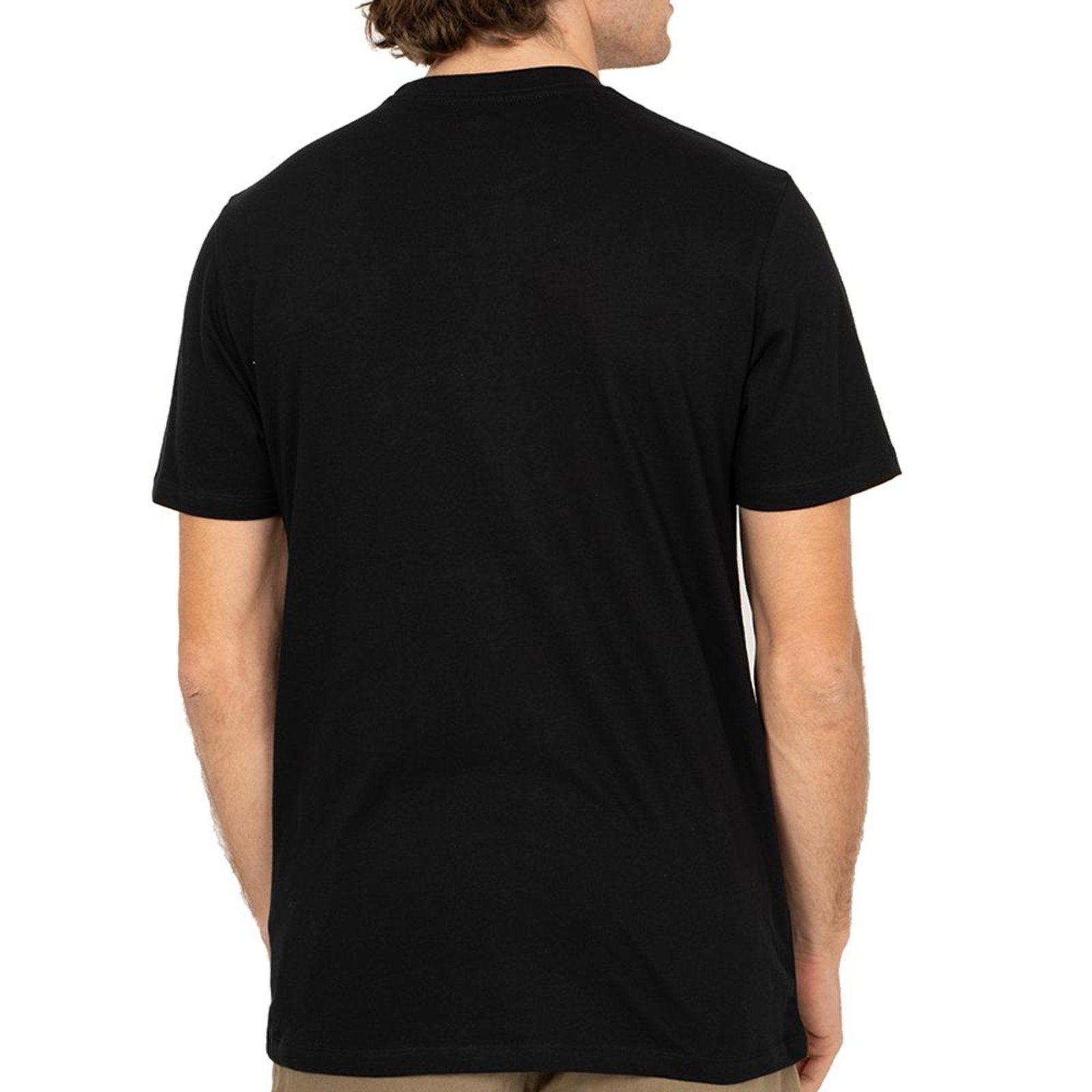Camiseta Quiksilver The Lines SM26 Masculina Preto