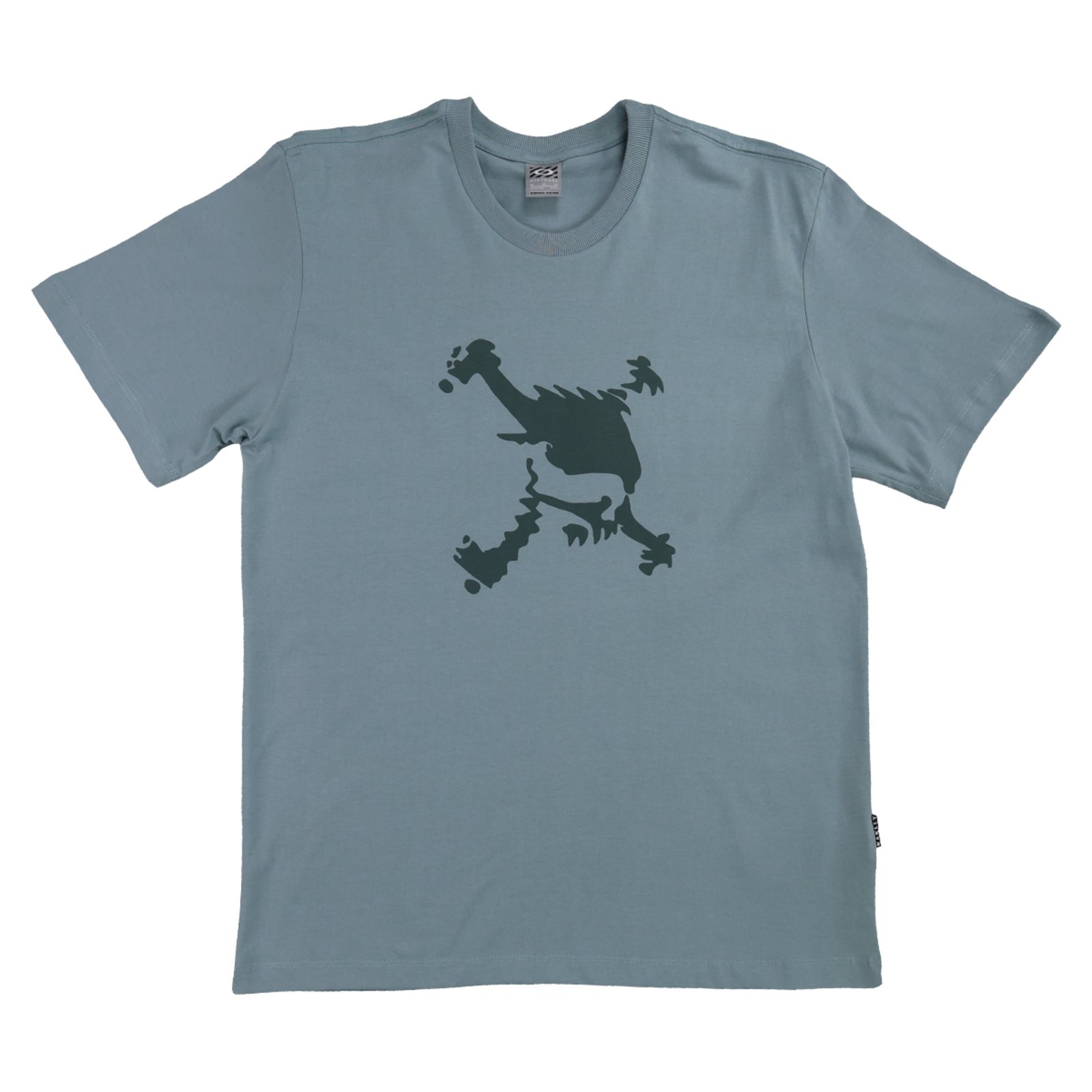 Camiseta Oakley Exclusiva Heritage Skull Logo Original - Lead