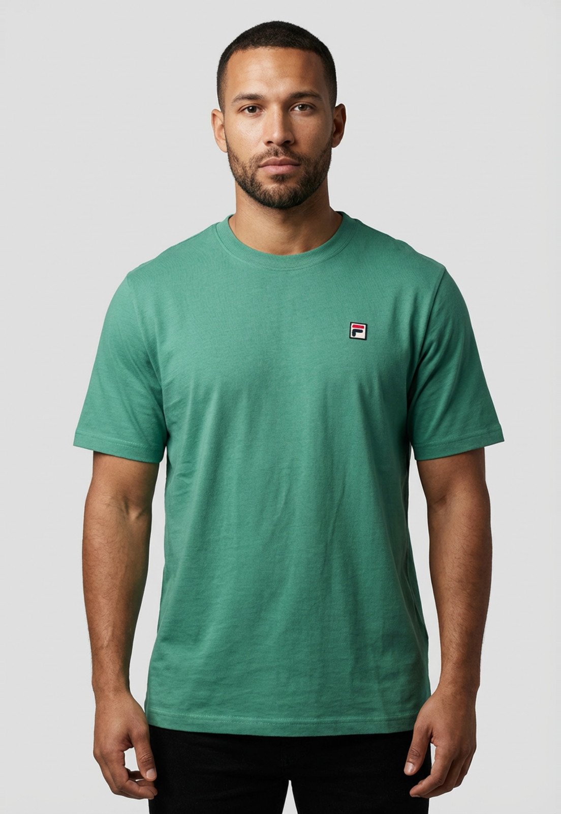 Vista 2 Camiseta Masculina Fila Comfort GT II verde Fila verde