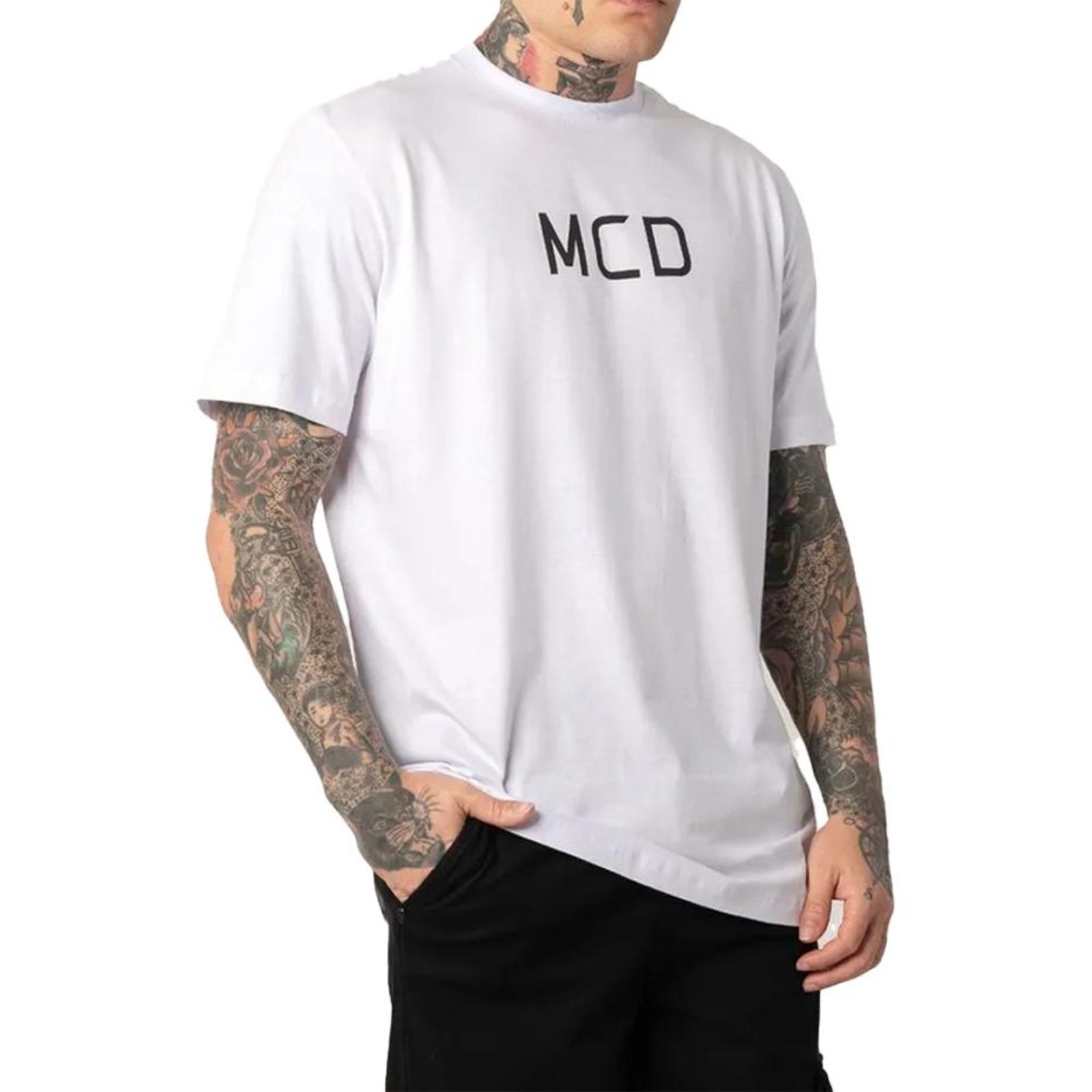 Camiseta MCD Classic MCD Centro SM25 Masculina Branco
