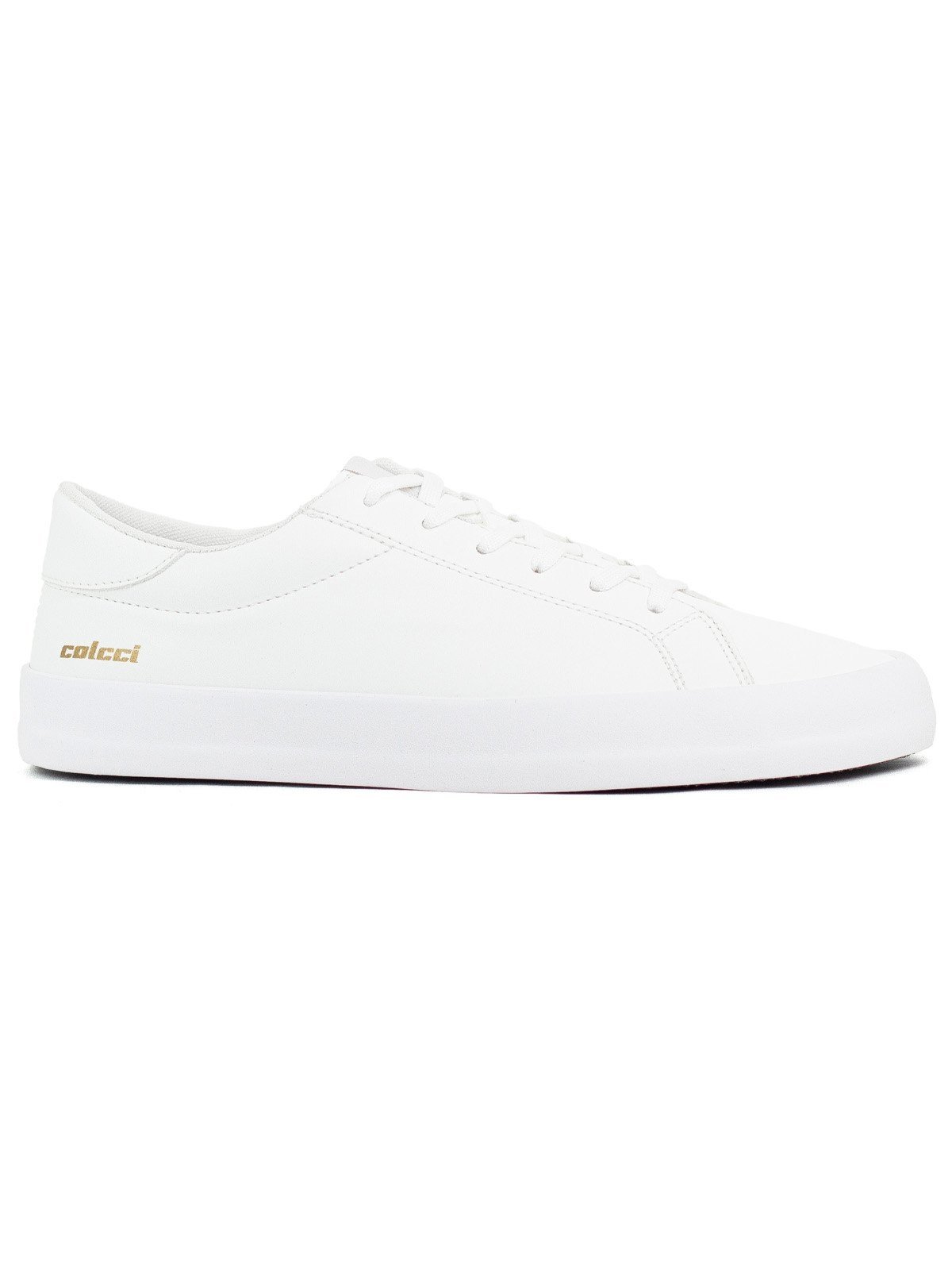 Tênis Masculino Colcci Casual Genesis Confortável Cadarço Clássico Costurado Branco