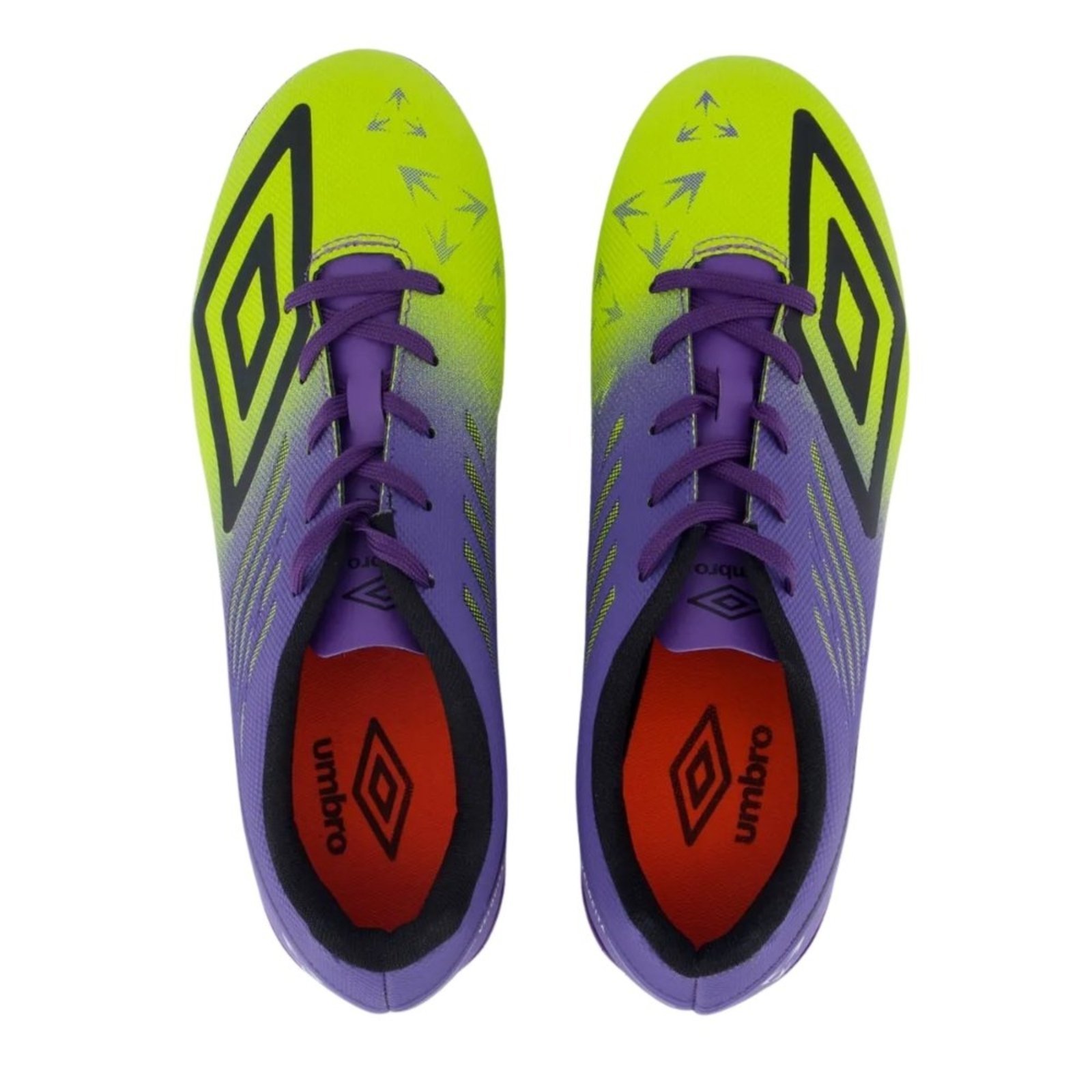 Vista 3 Chuteira Umbro Campo Velocita Decimo roxo Umbro roxo
