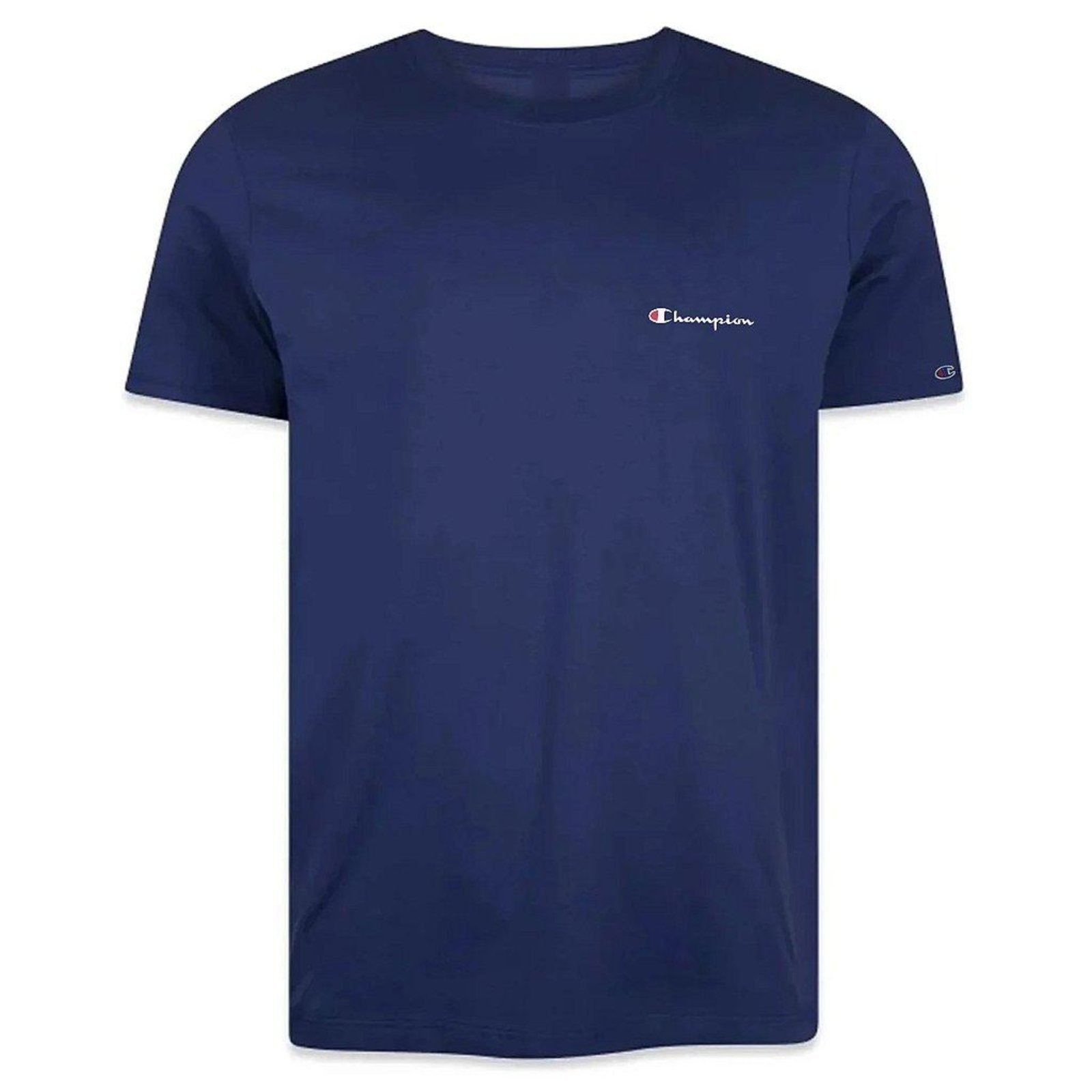 Vista 2 Camiseta Manga Curta Champion Ath Mini Script Logo Marinho azul marinho Champion azul marinho