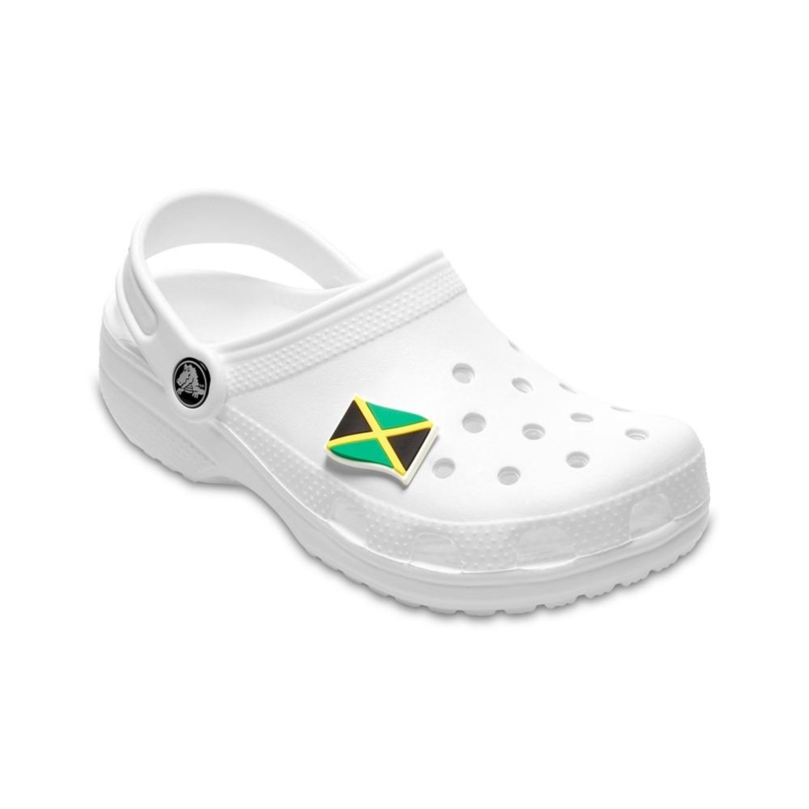 Vista 3 Infantil - Jibbitz™ Bandeira Jamaica Crocs branco