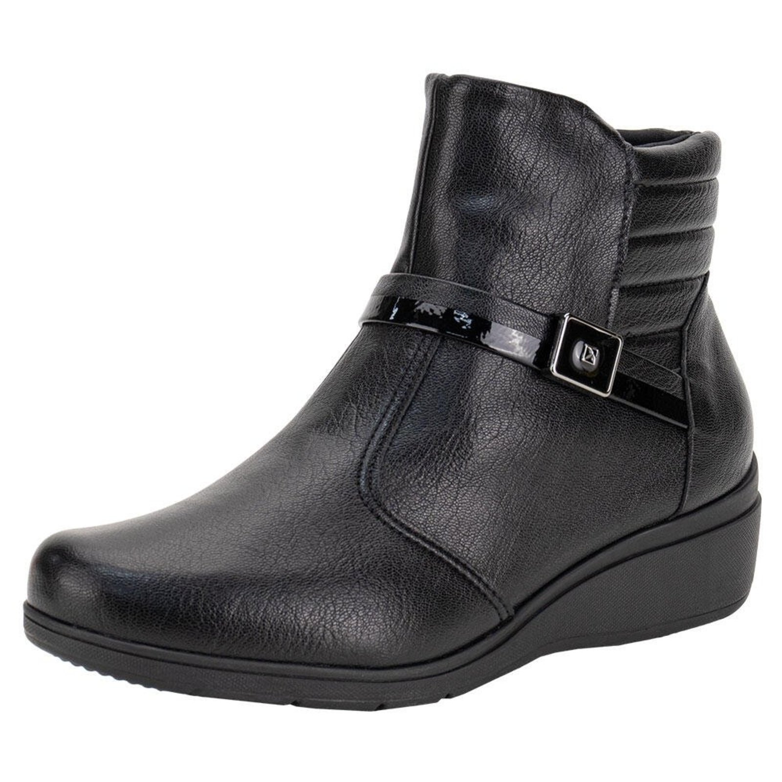 Bota Feminina Cano Baixo Maxi Piccadilly 117135 0087135 Preto