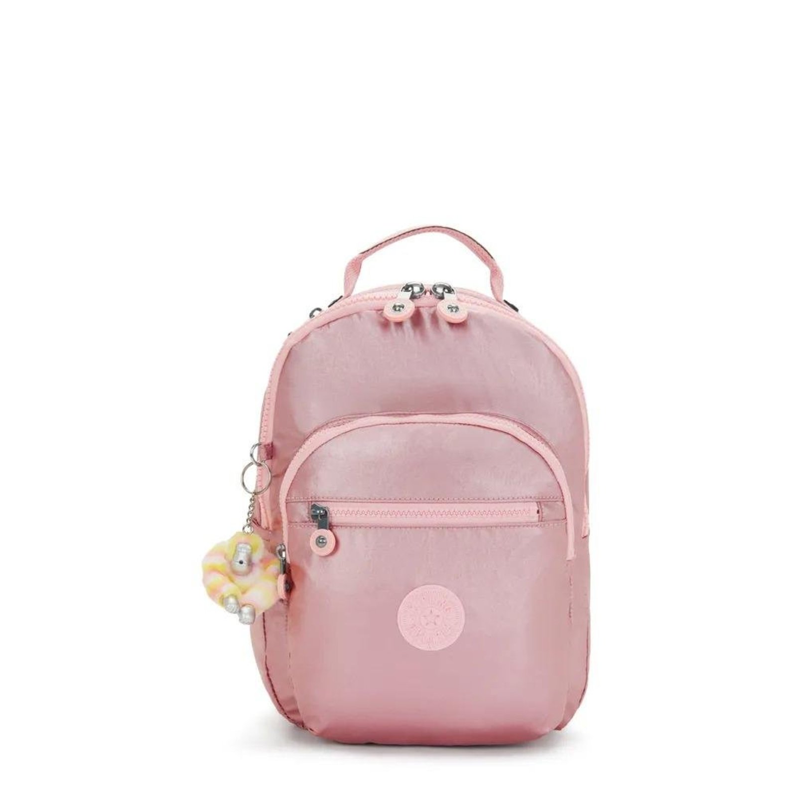 Mochila Kipling Seoul S Bronze Pink Met