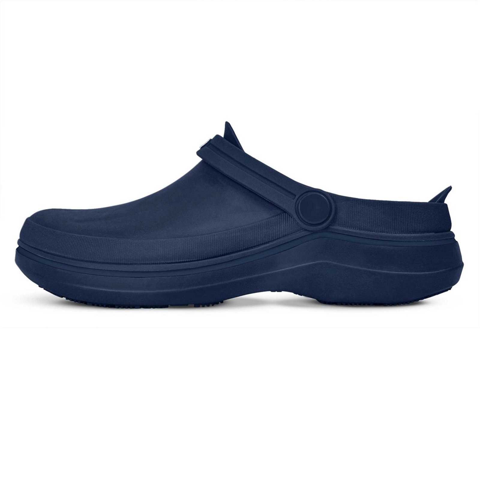 Vista 2 Sapato Boaonda de Borracha SAFE Segurança e Conforto para Profissionais Marinho azul Boaonda azul