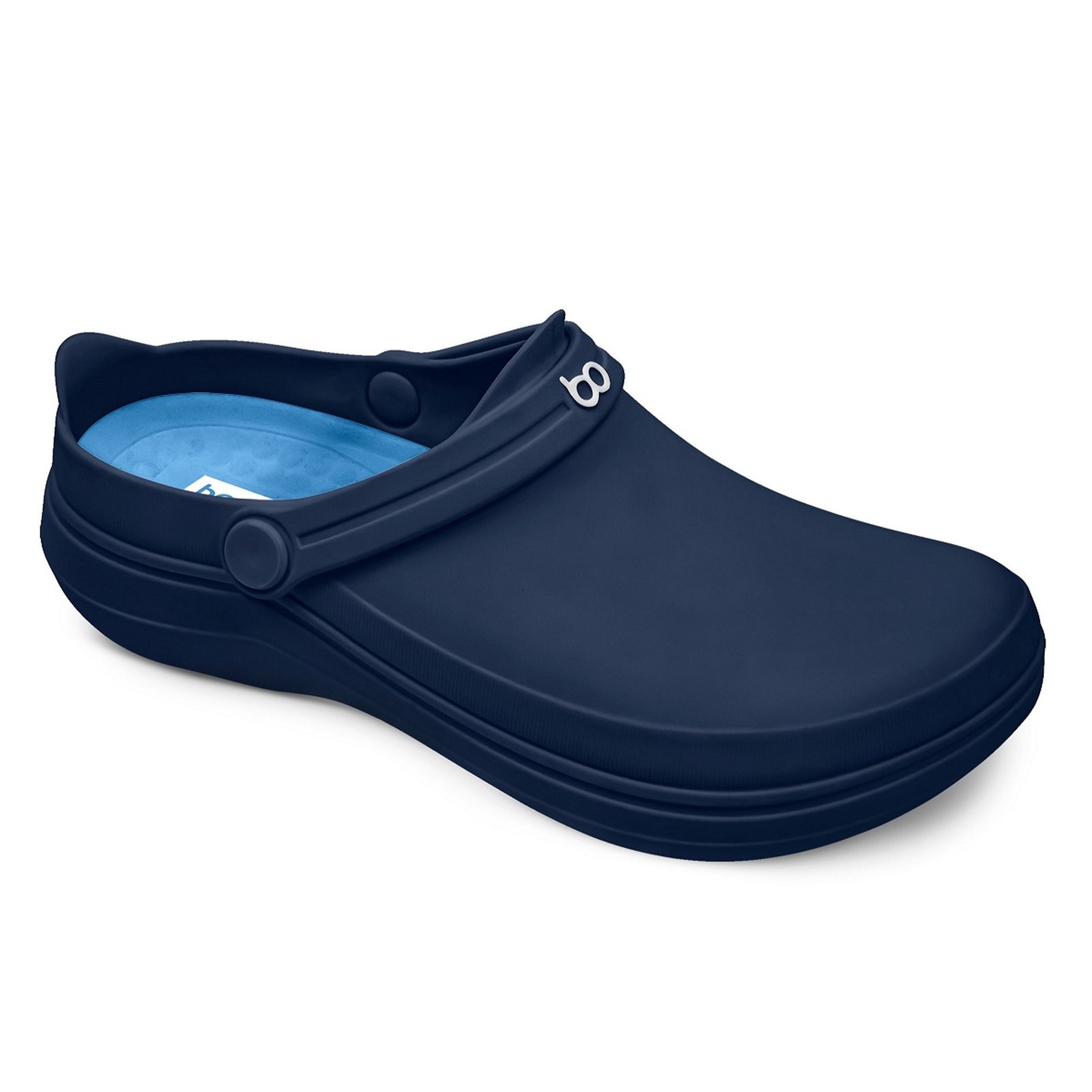 Vista 3 Sapato Boaonda de Borracha SAFE Segurança e Conforto para Profissionais Marinho azul Boaonda azul