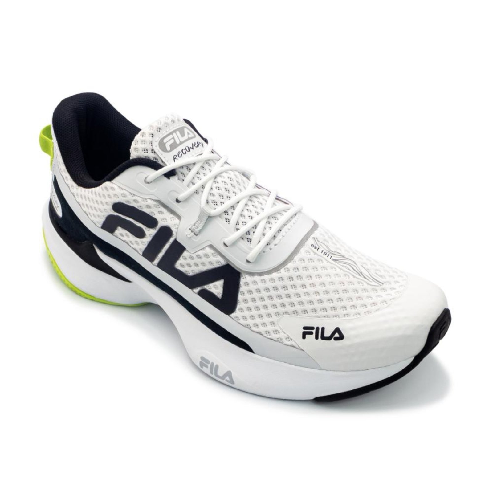 Vista 3 Tênis Fila Masculino Recovery branco Fila branco
