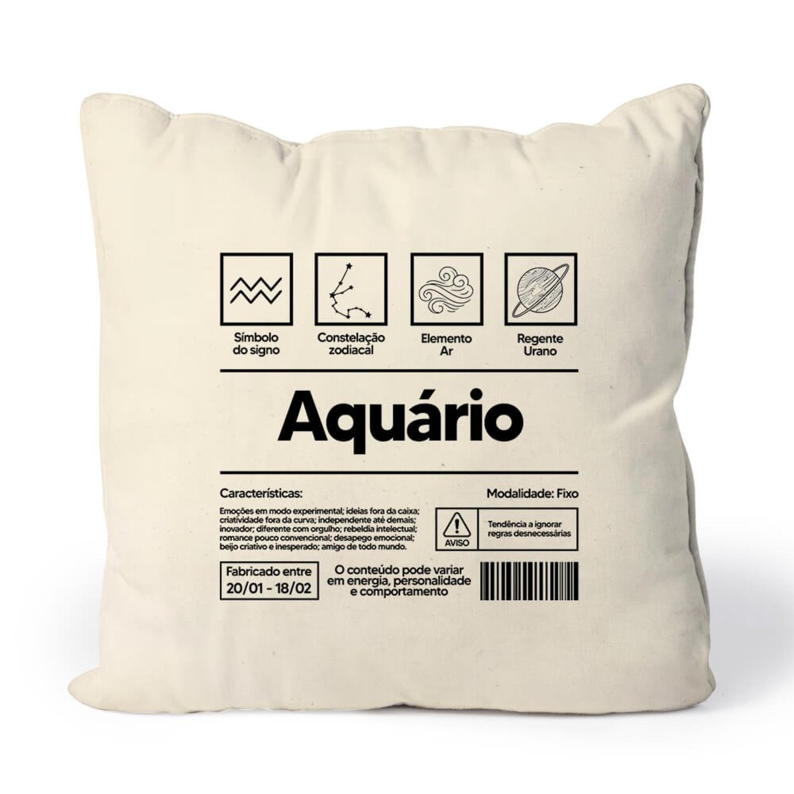 Almofada Aquário