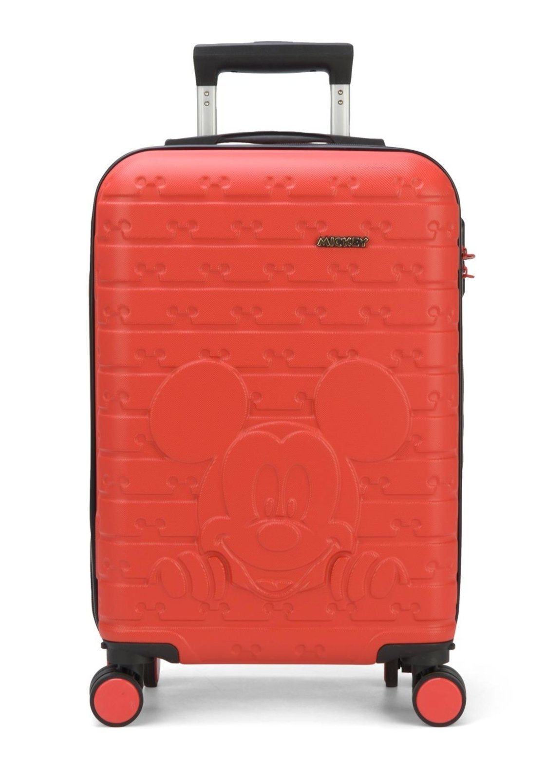 Vista 2 Infantil - Mala de Viagem édia ABS Rodas 360 Mickey Disney Luxcel vermelho Luxcel vermelho