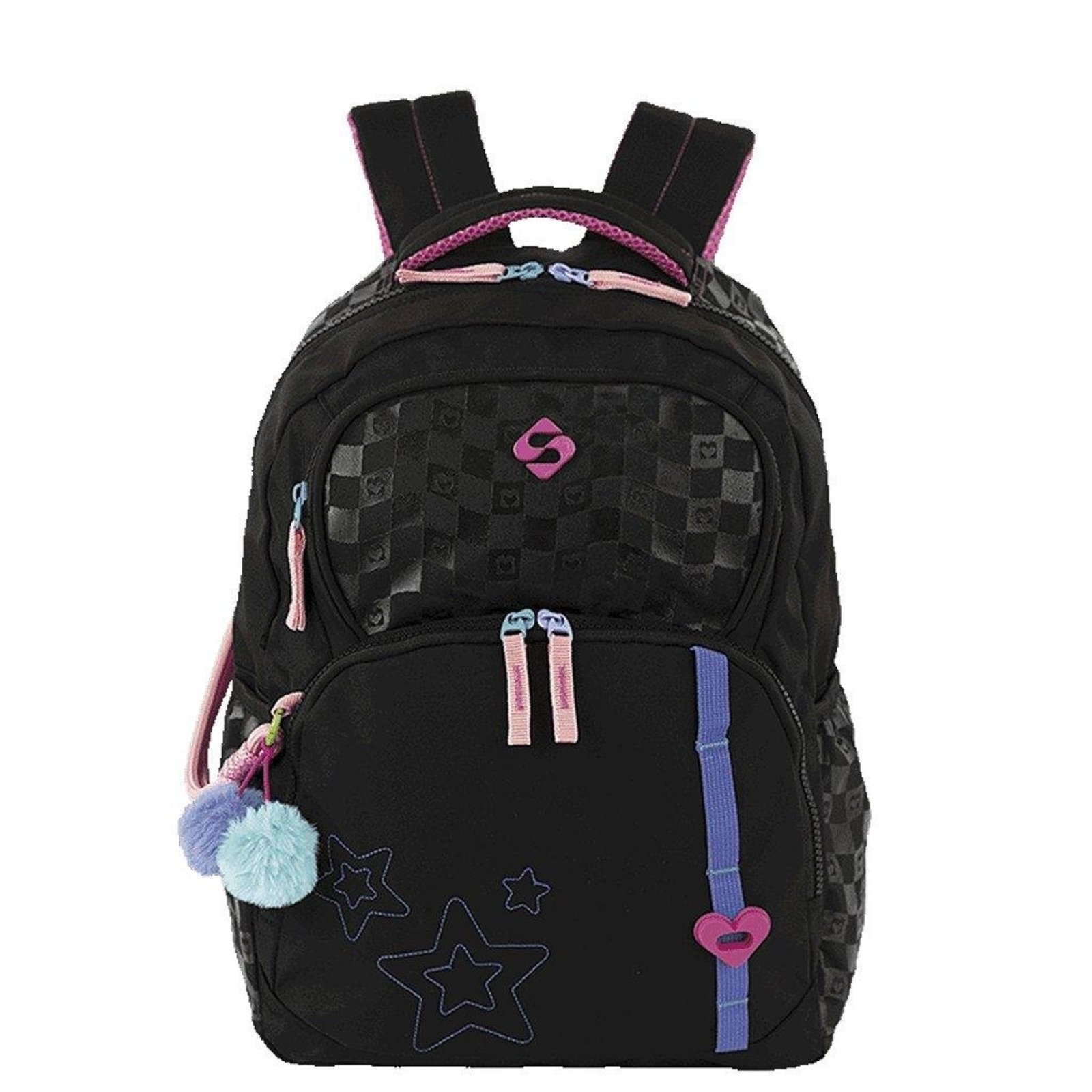 Infantil - Mochila Sestini G Color Pop Unissex Preto