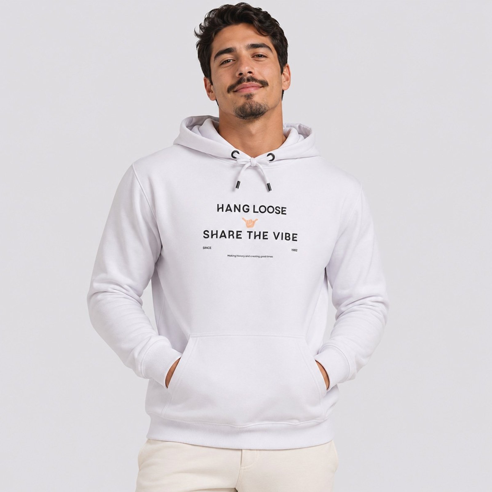 Moletom Hang Loose Play Branco