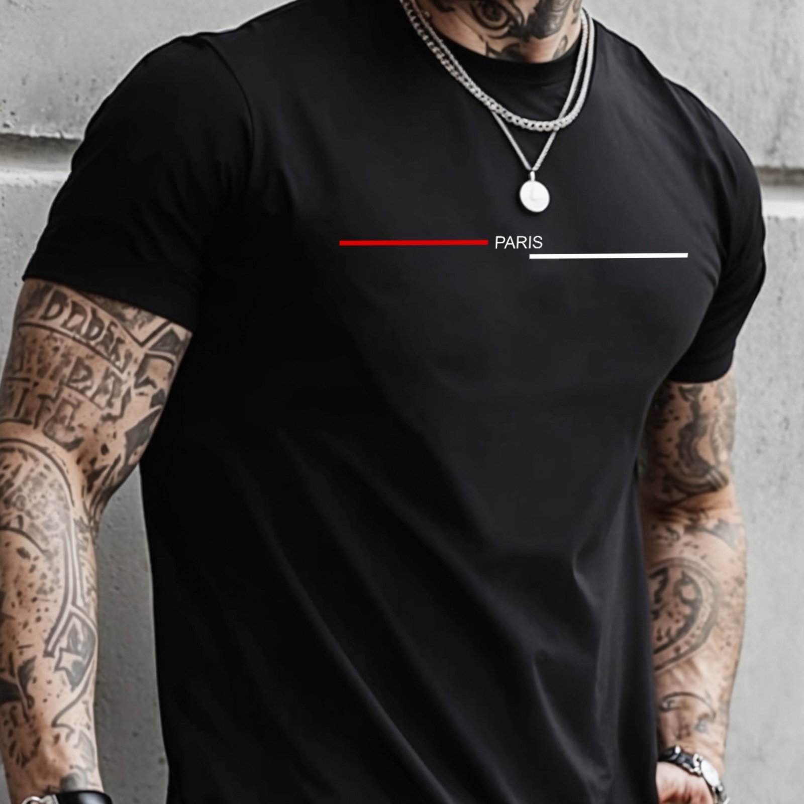 Camisa Masculina Algodão Camiseta Estampada Casual