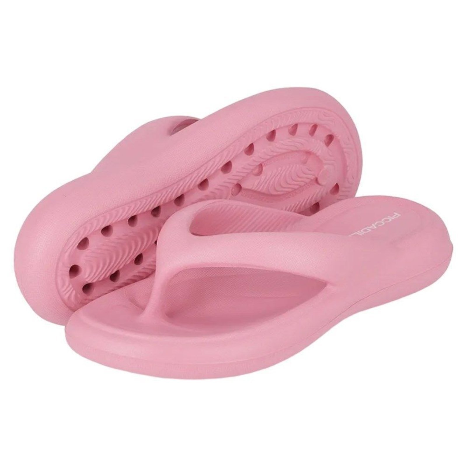 Vista 3 Chinelo Piccadilly Marshmallow Fun Feminino rosa Piccadilly rosa