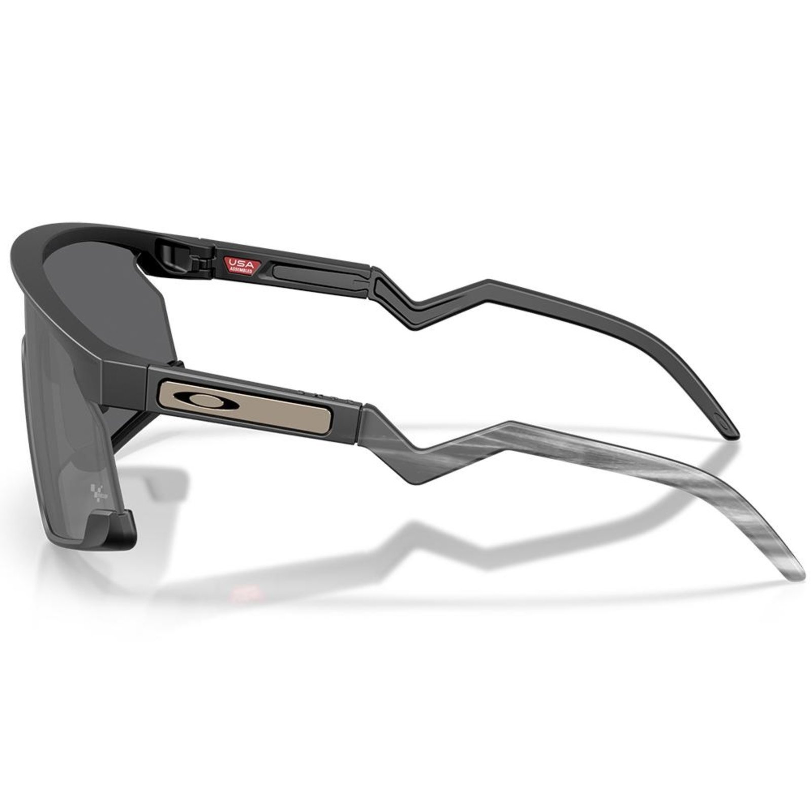 Vista 3 Óculos de Sol Oakley BXTR MotoGP Matte Black Prizm Black preto black preto black