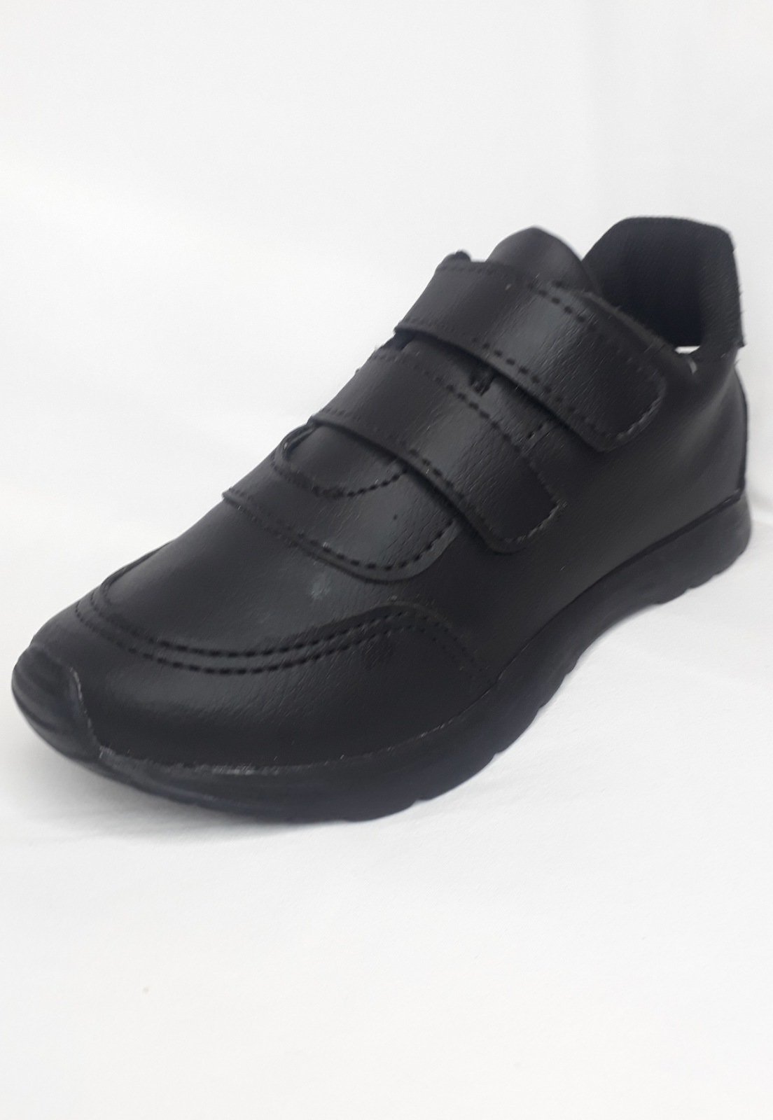 Infantil – Tênis Juvenil Solzim colegial com ponta Preto