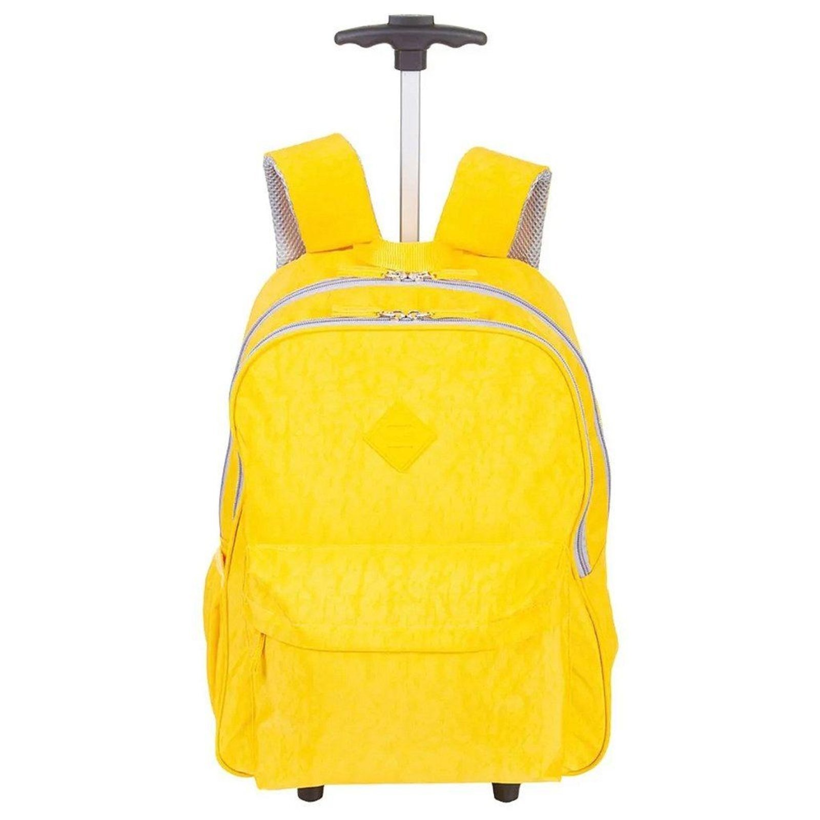 Infantil - Mochila Sestini Com Carrinho Rollingg Crinkle Amarelo