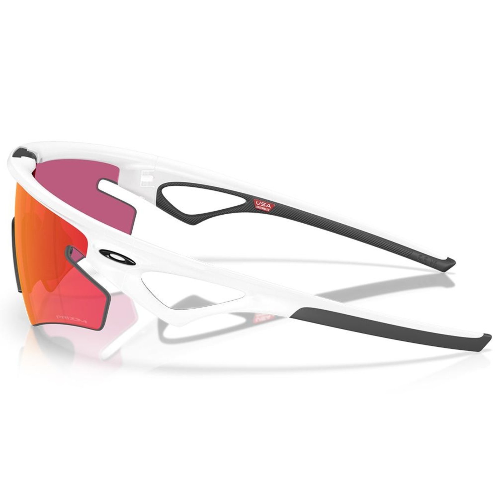 Vista 3 Óculos de Sol Oakley Sphaera Slash Matte White Prizm Field branco white branco white