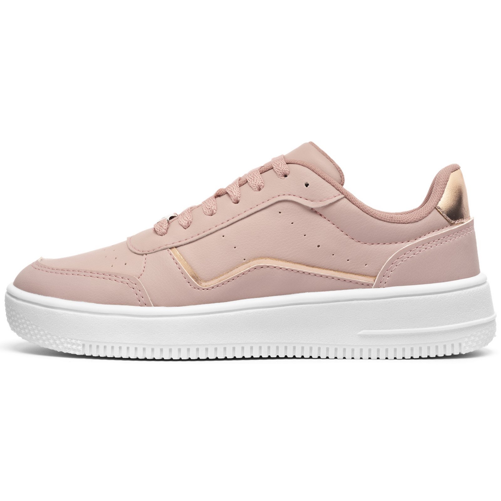 Tênis Feminino Vili Star Casual Sapatenis Branco Leve Confortável