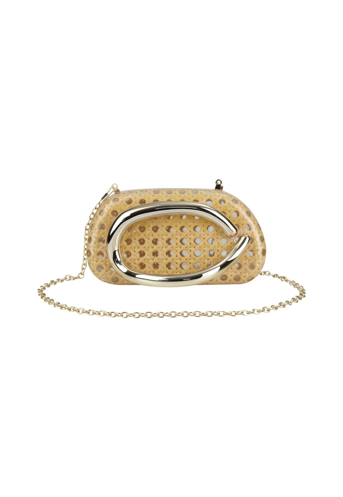 Clutch Nua Duza Tramada - Bege