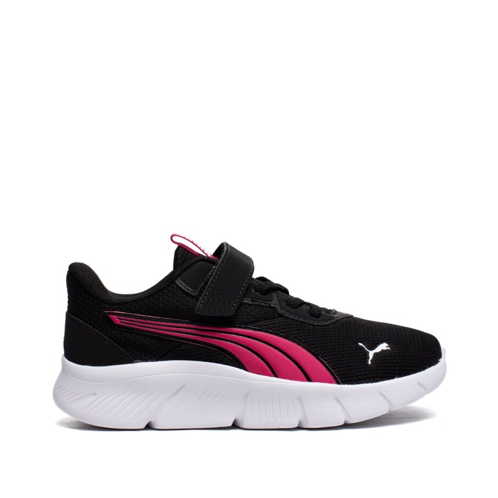Infantil - Tênis Puma FlexFocus Modern Casual Preto/Rosa