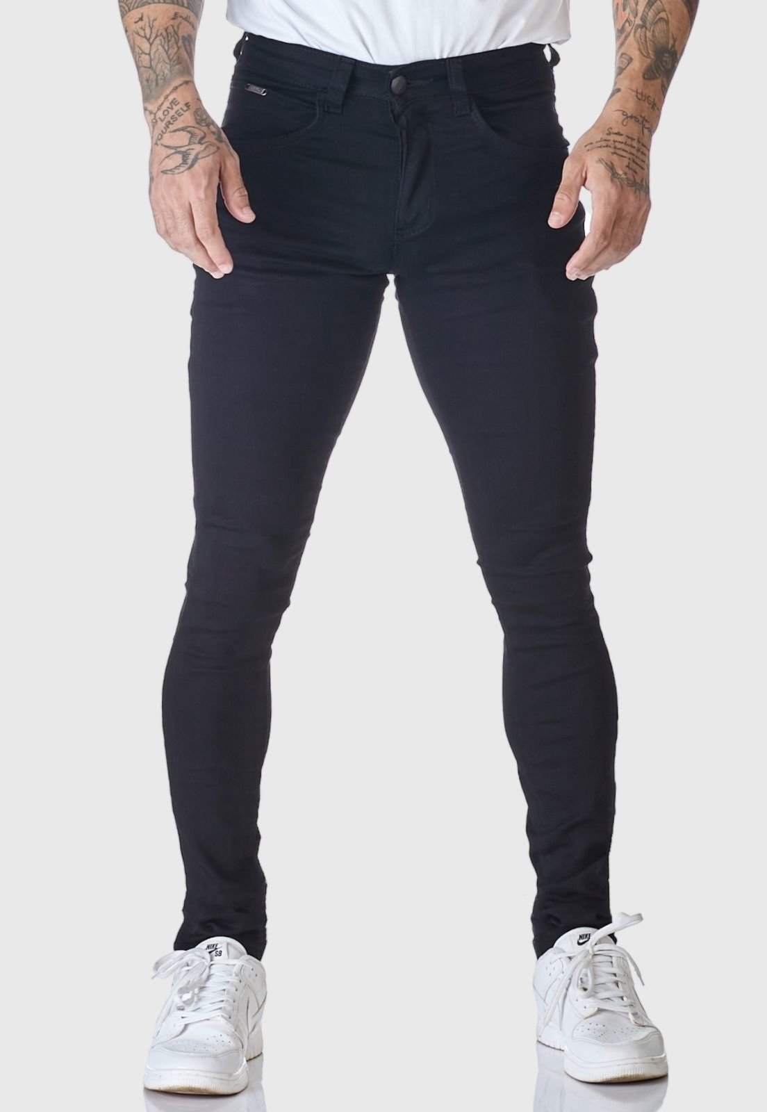 Calça Jeans HNO Jeans Skinny Modern Preto