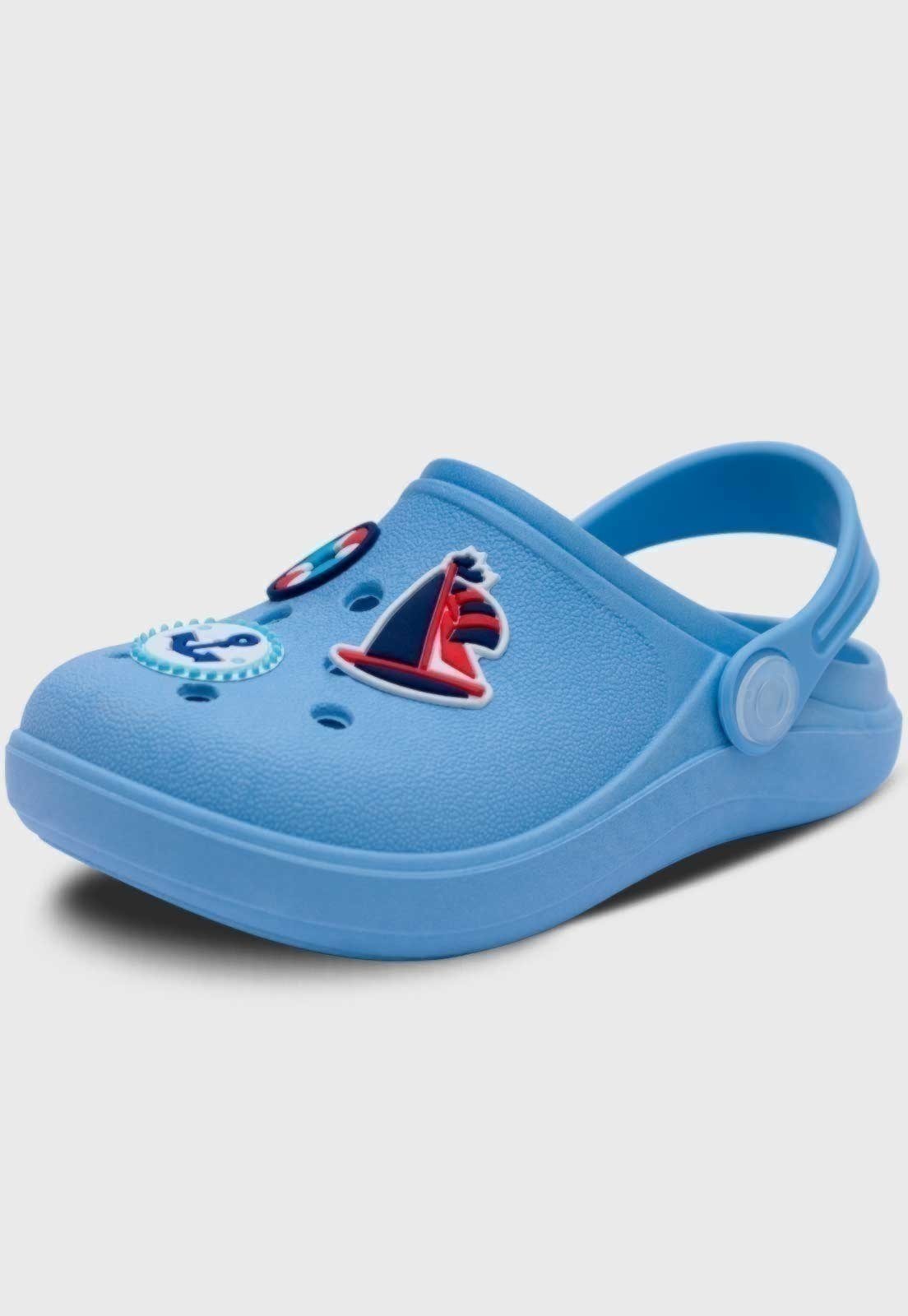 Infantil – Babuche Pópidi Marinheiro Azul