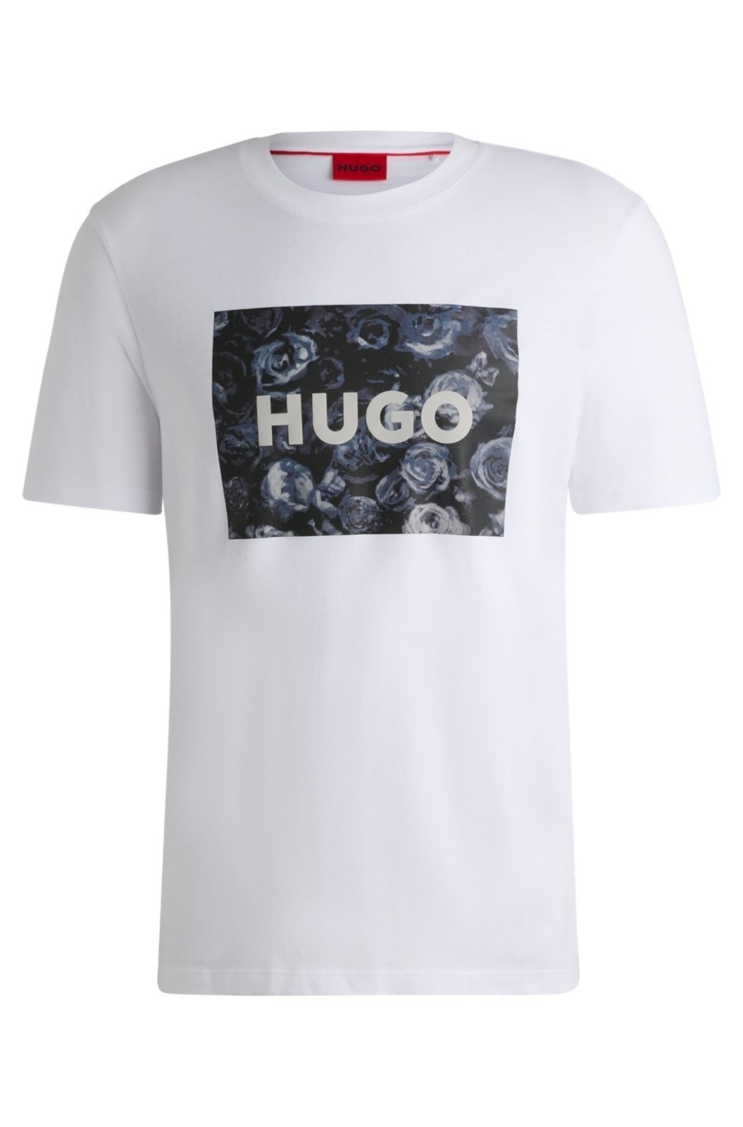 Camiseta Regular De Algodão Com Arte Sazonal Branco - EGG