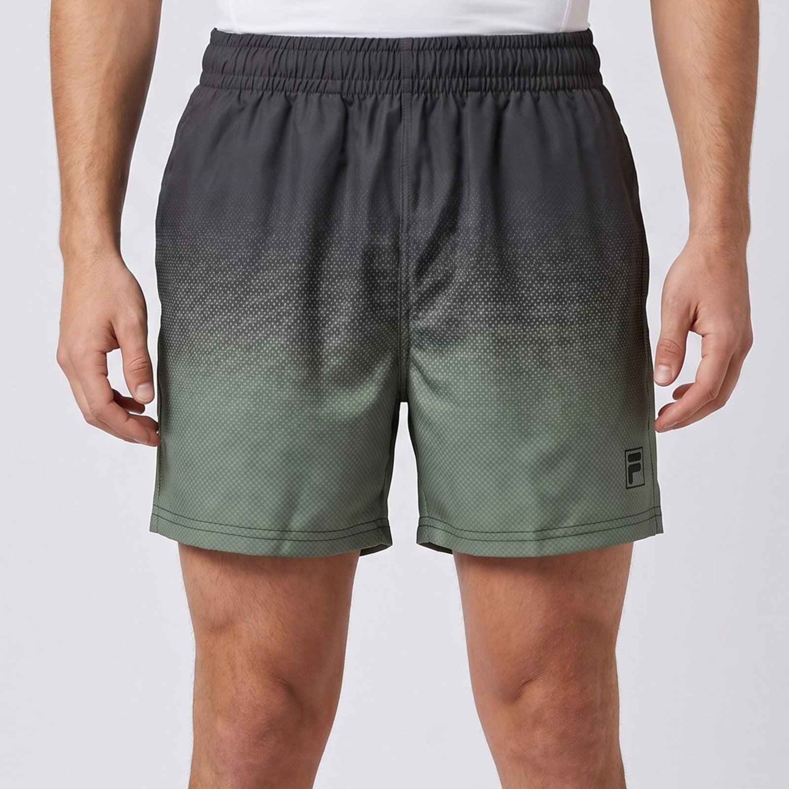 Shorts Fila Print 4 Preto