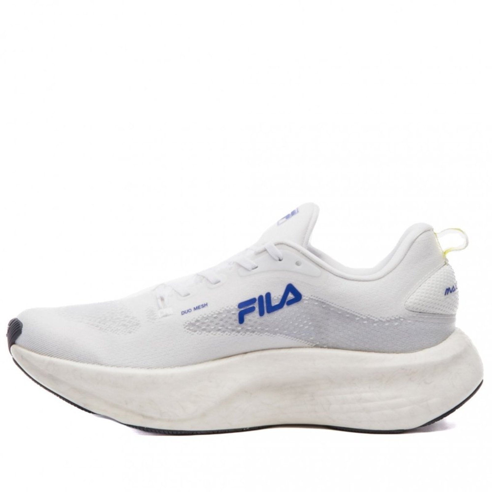 Vista 3 Tênis Unissex Running Fila Float Maxxi 2 Pro Fila branco Fila branco