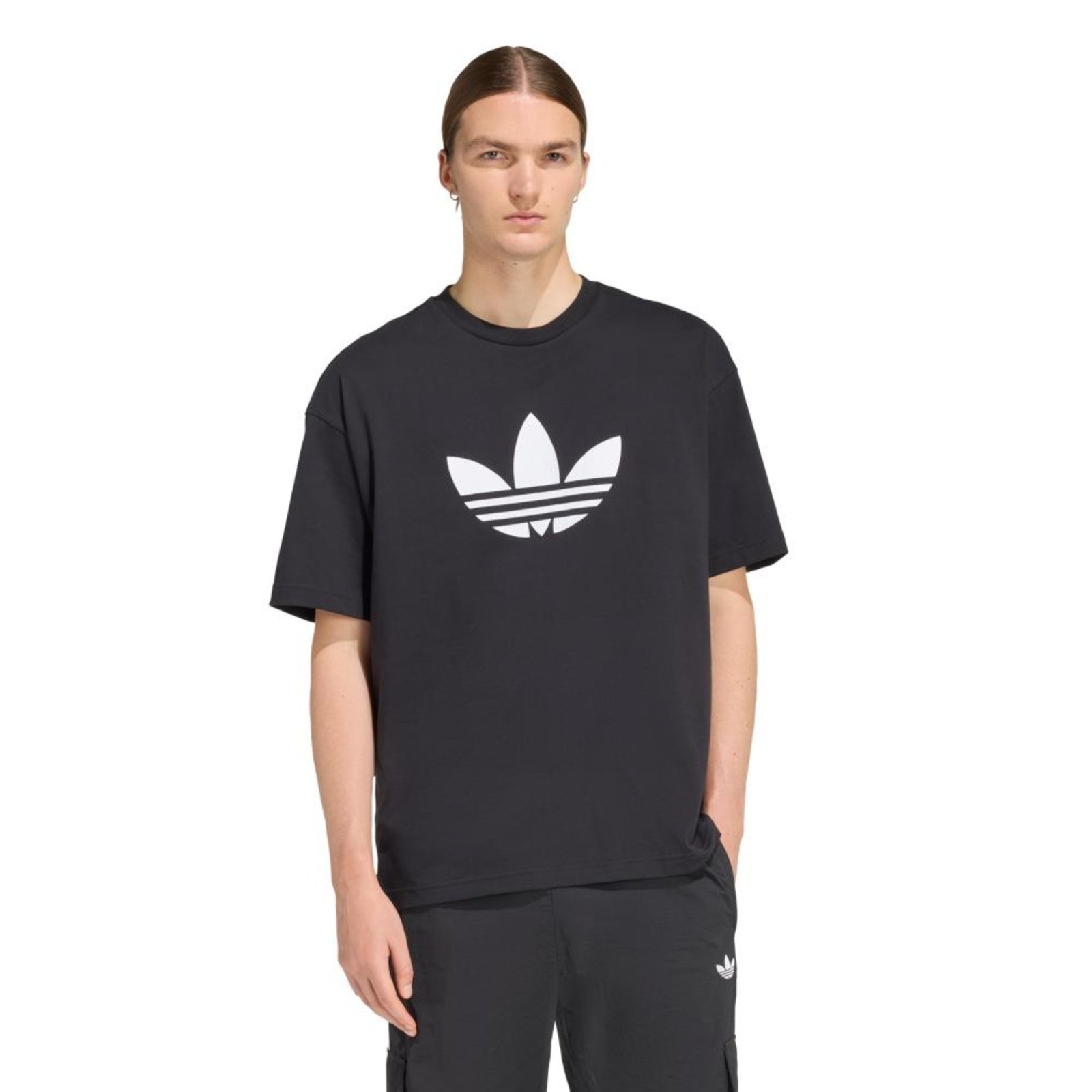 Vista 2 CAMISETA ADICOLOR TREFOIL adidas Originals preto adidas Originals preto