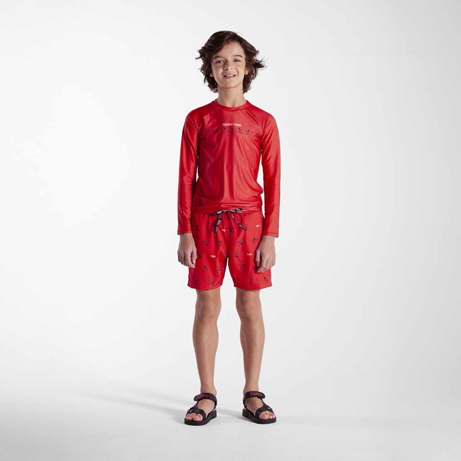 Infantil - Bermuda Estampada Menino Tigor T. Tigre
