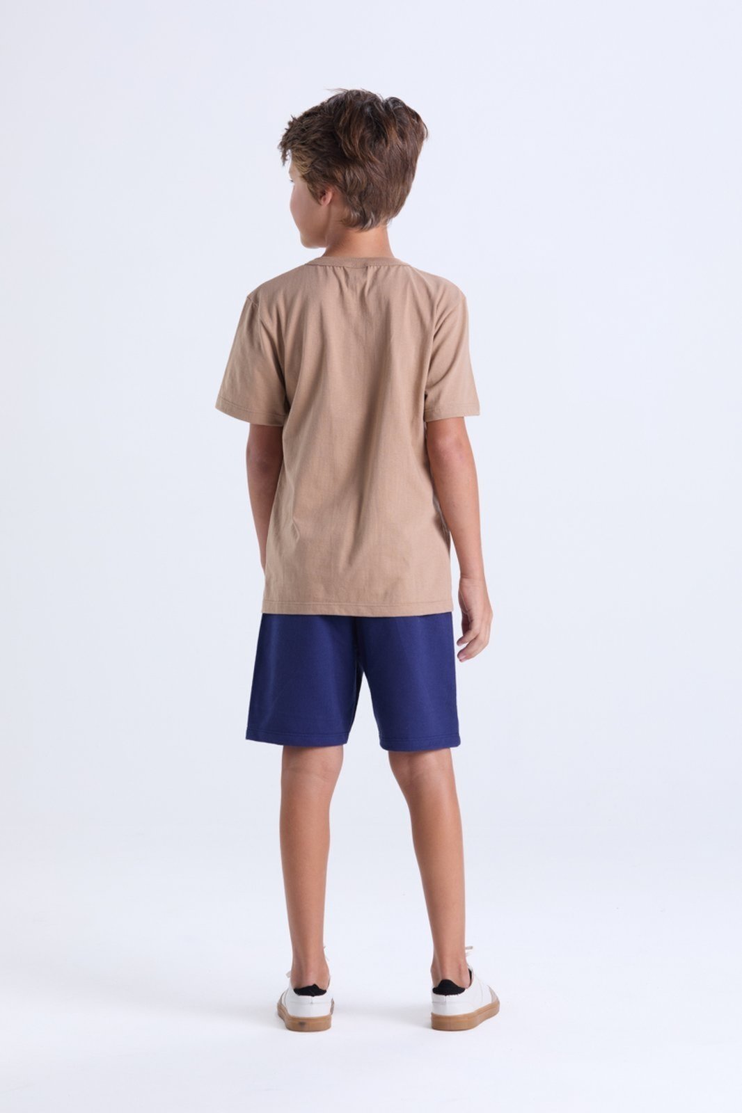 Vista 3 Infantil - Conjunto Masculino de Verão Básico VA VIDA COSTEIRA preto VIDA COSTEIRA preto