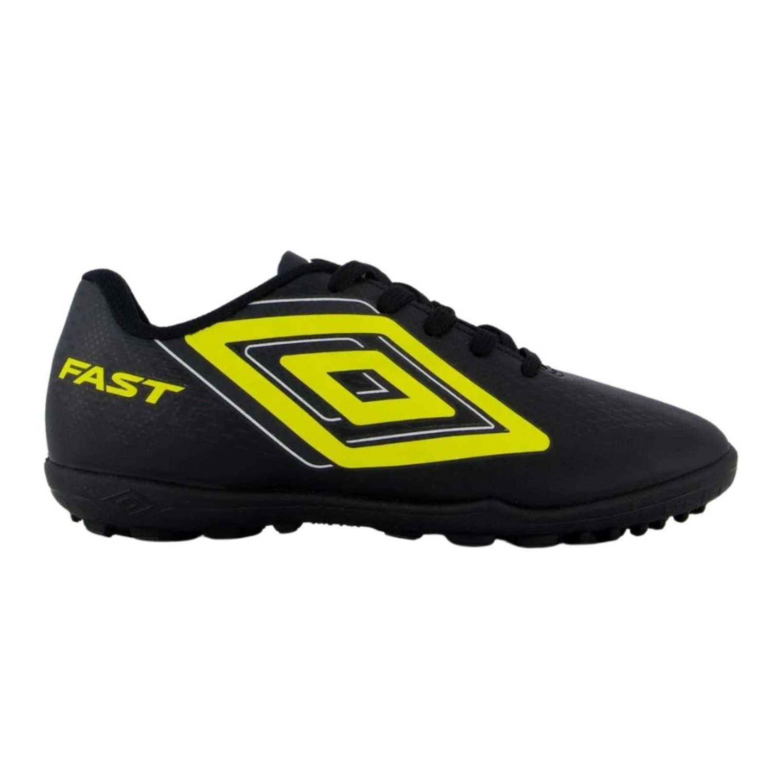 Vista 2 Infantil - Chuteira Umbro Society Fast II Jr preto Umbro preto
