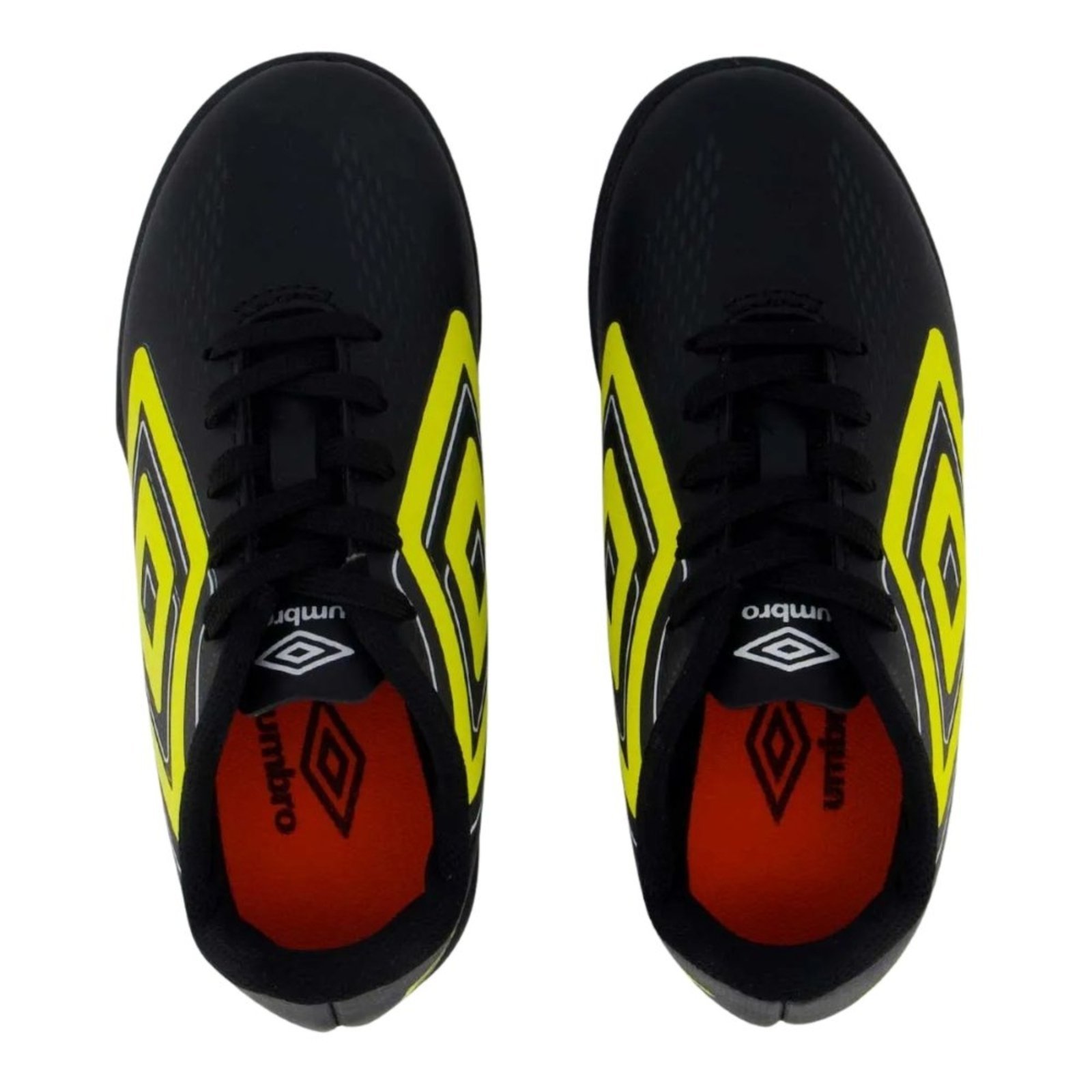 Vista 3 Infantil - Chuteira Umbro Society Fast II Jr preto Umbro preto