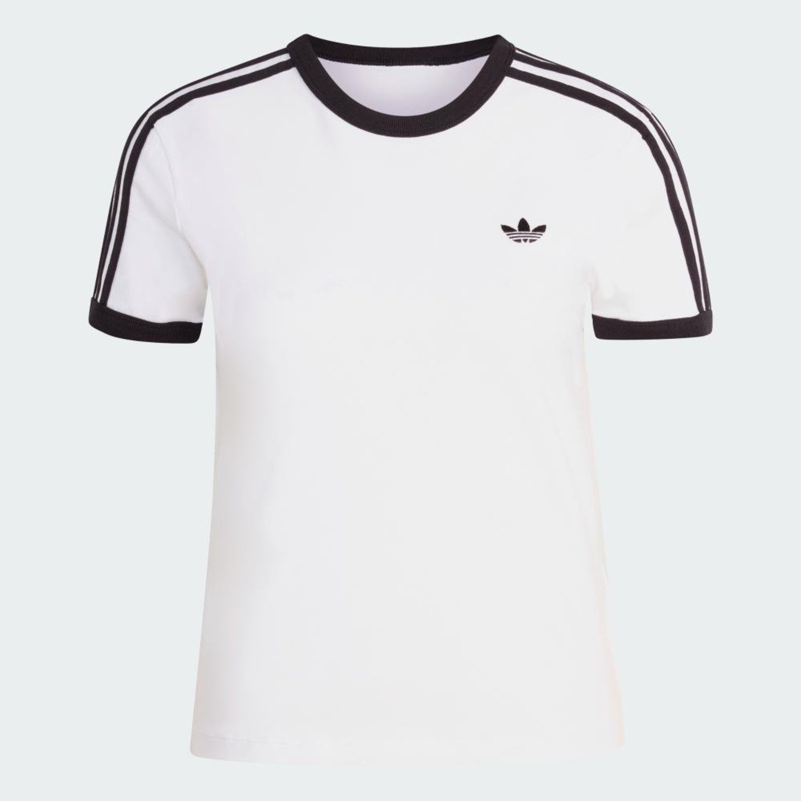 Vista 3 CAMISETA TRÊS LISTRAS SLIM adidas Originals branco adidas Originals branco