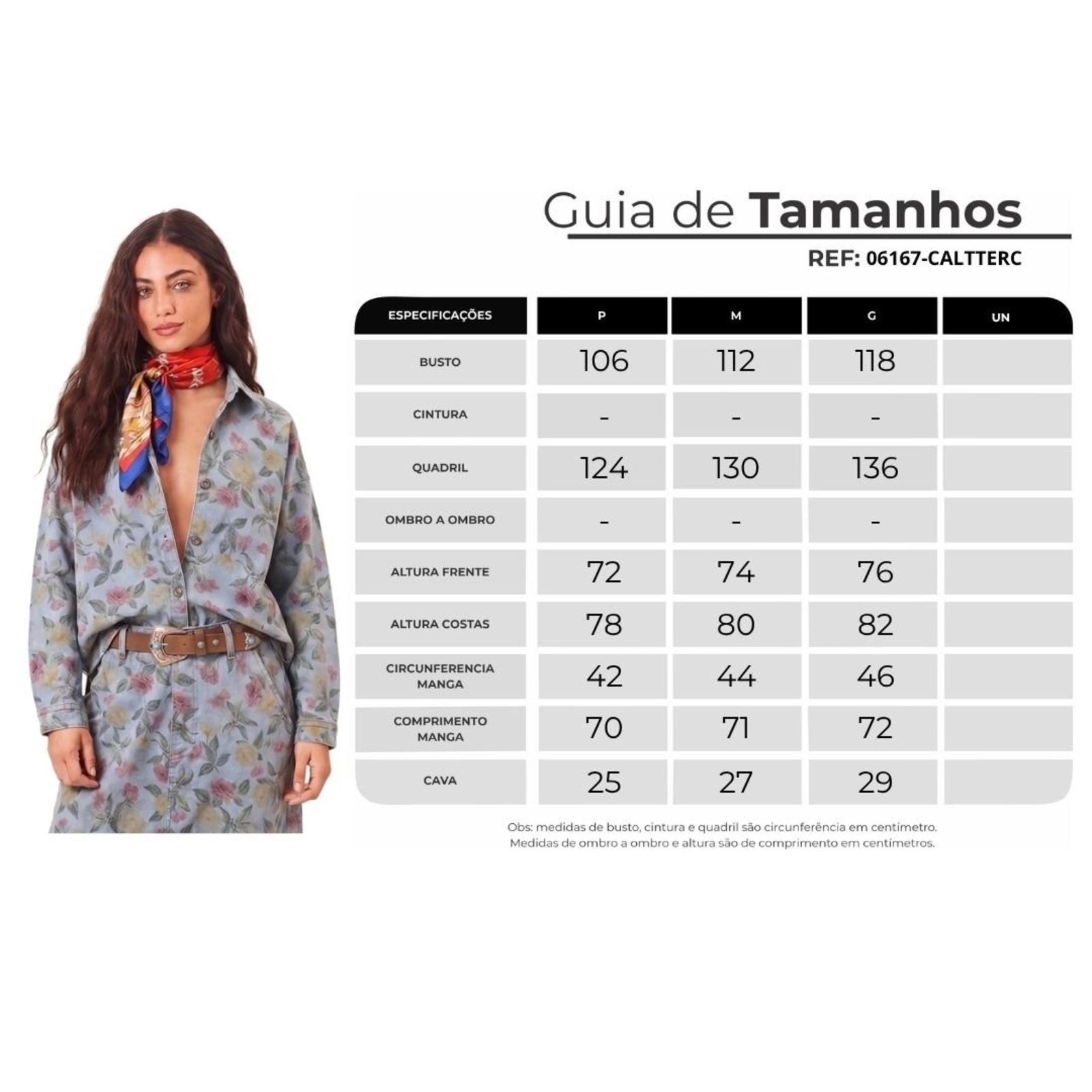 Casaco Jeans Com Botões Em Ouro Velho Azul Estampa Floral Yacamim A16 - Estampado