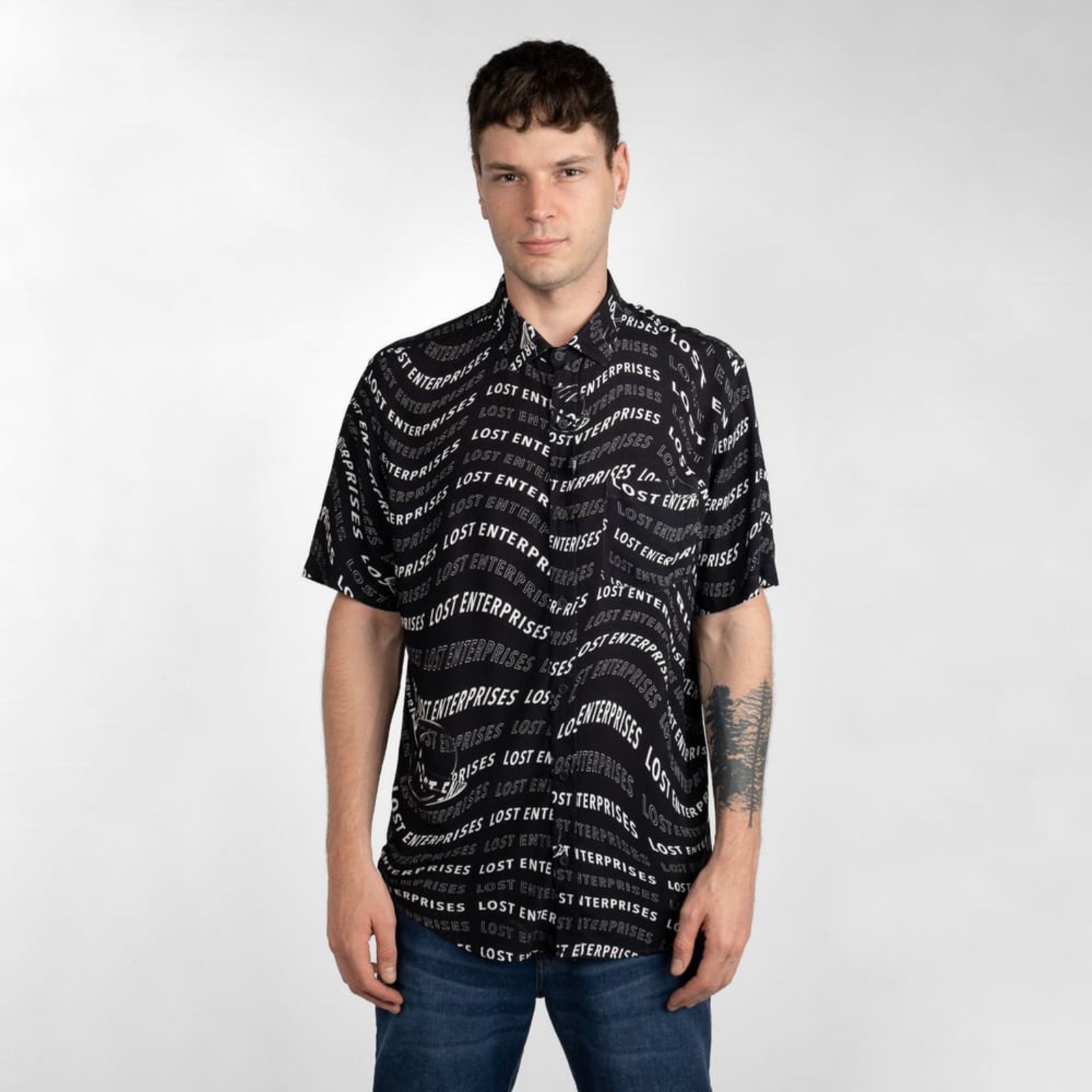 Camisa Lost Mc Preto