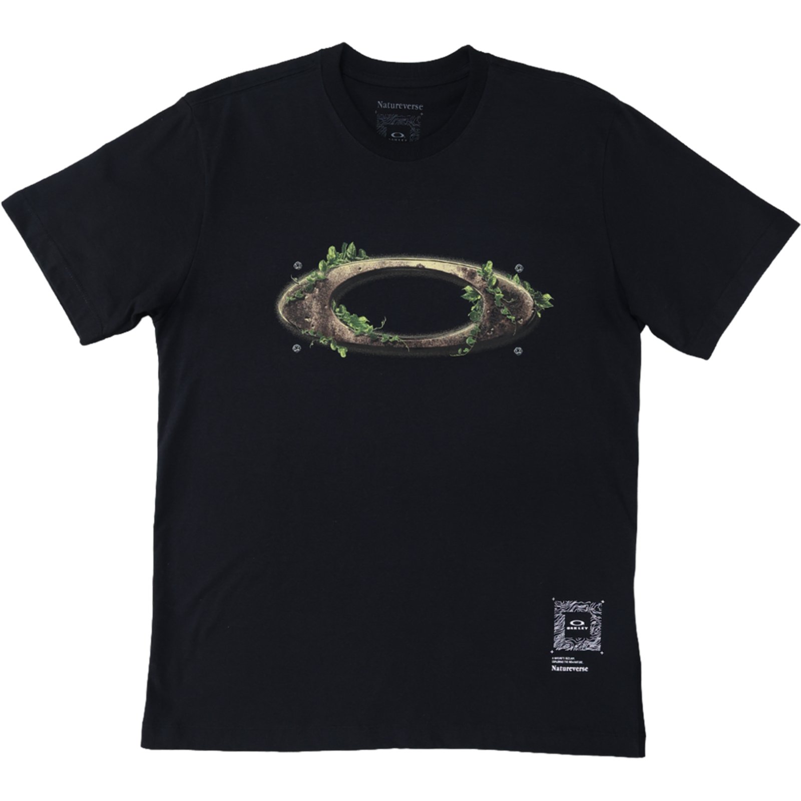 Camiseta Oakley Natureverse Rusty Ellipse SS Tee Blackout