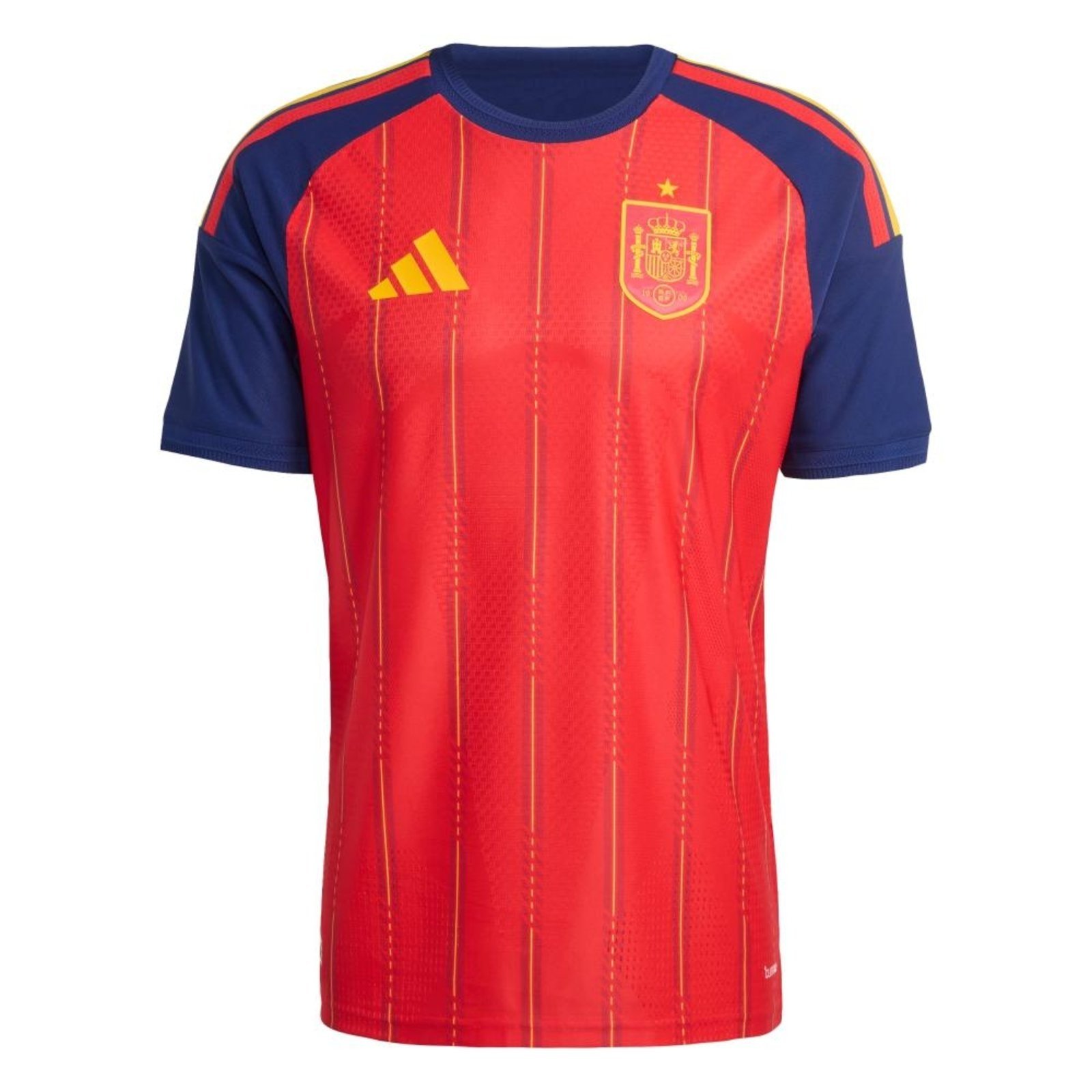 Camisa I Espanha 26 Authentic adidas Performance Vermelho