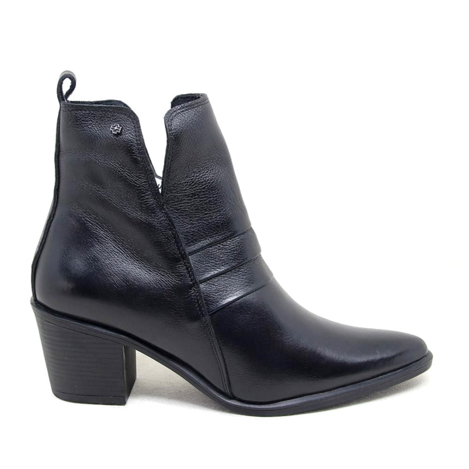 Bota Loren Couro Preto – LOR002