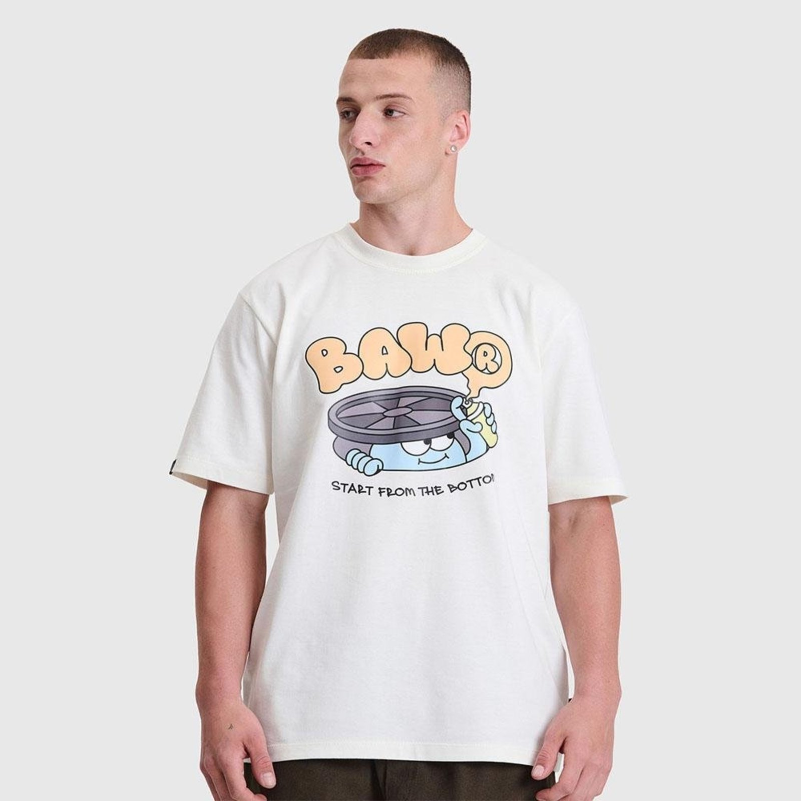 Camiseta Regular From The Bottom Off-white