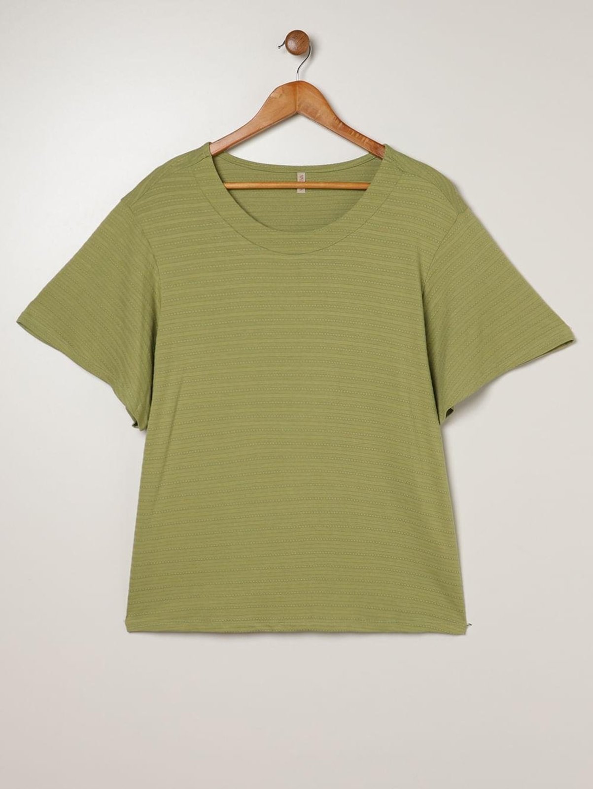Blusa Manga Ampla Cativa Plus Size Feminina VERDE